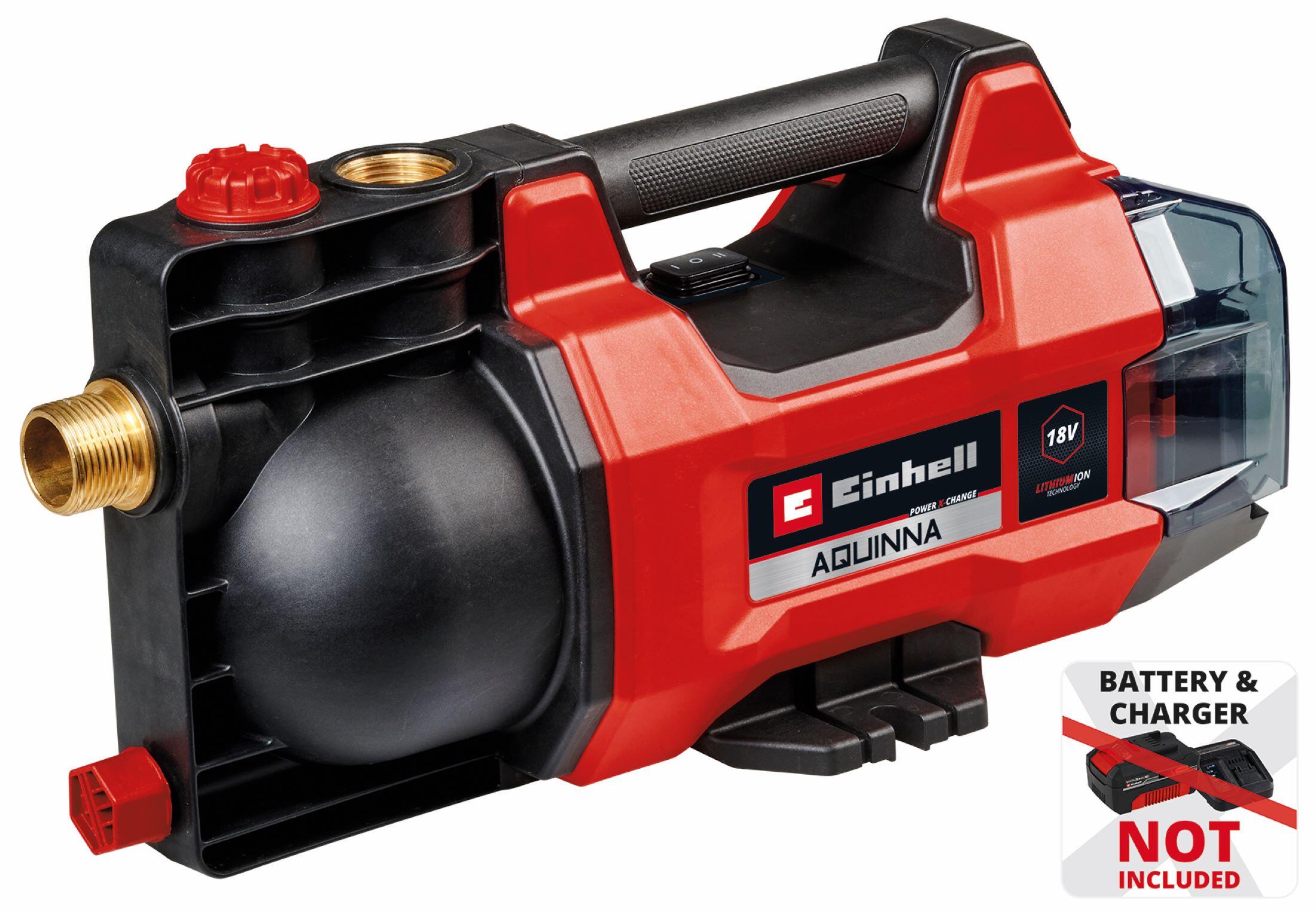 Bomba de superficie EINHELL Aquinna 18/28 caudal máximo 2.8 l/h - 2