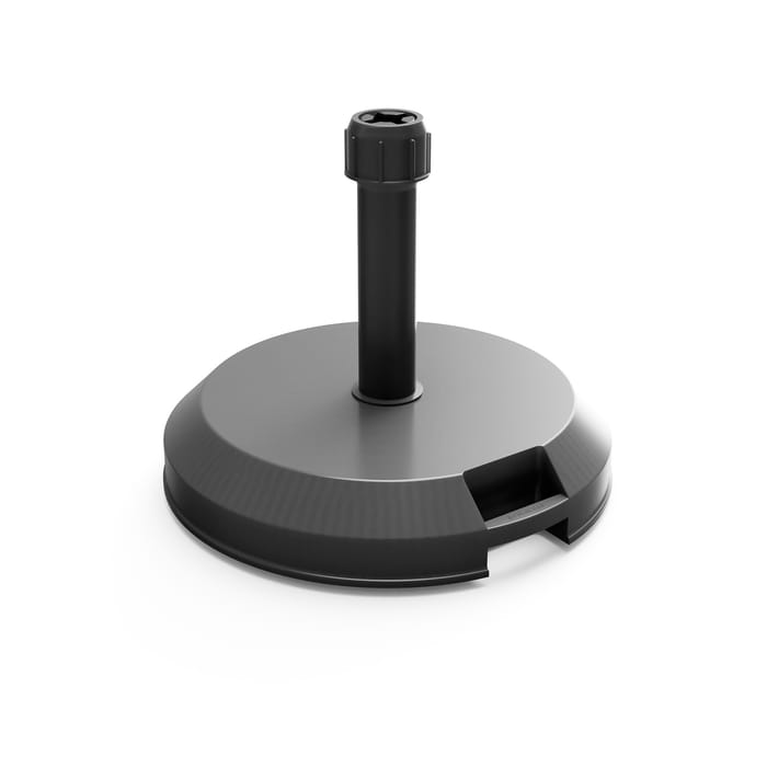 Pie de parasol redondo de hormigón de 29 kg antracita