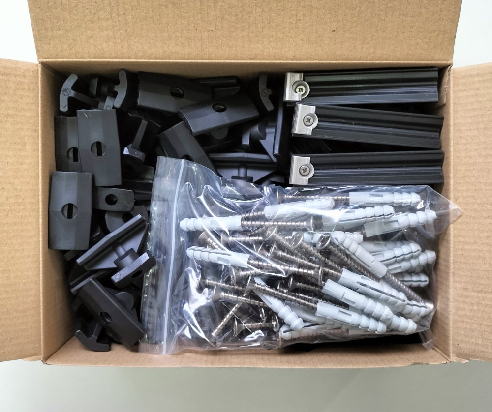 Kit de fijación de suelo cdeck para 3 m²