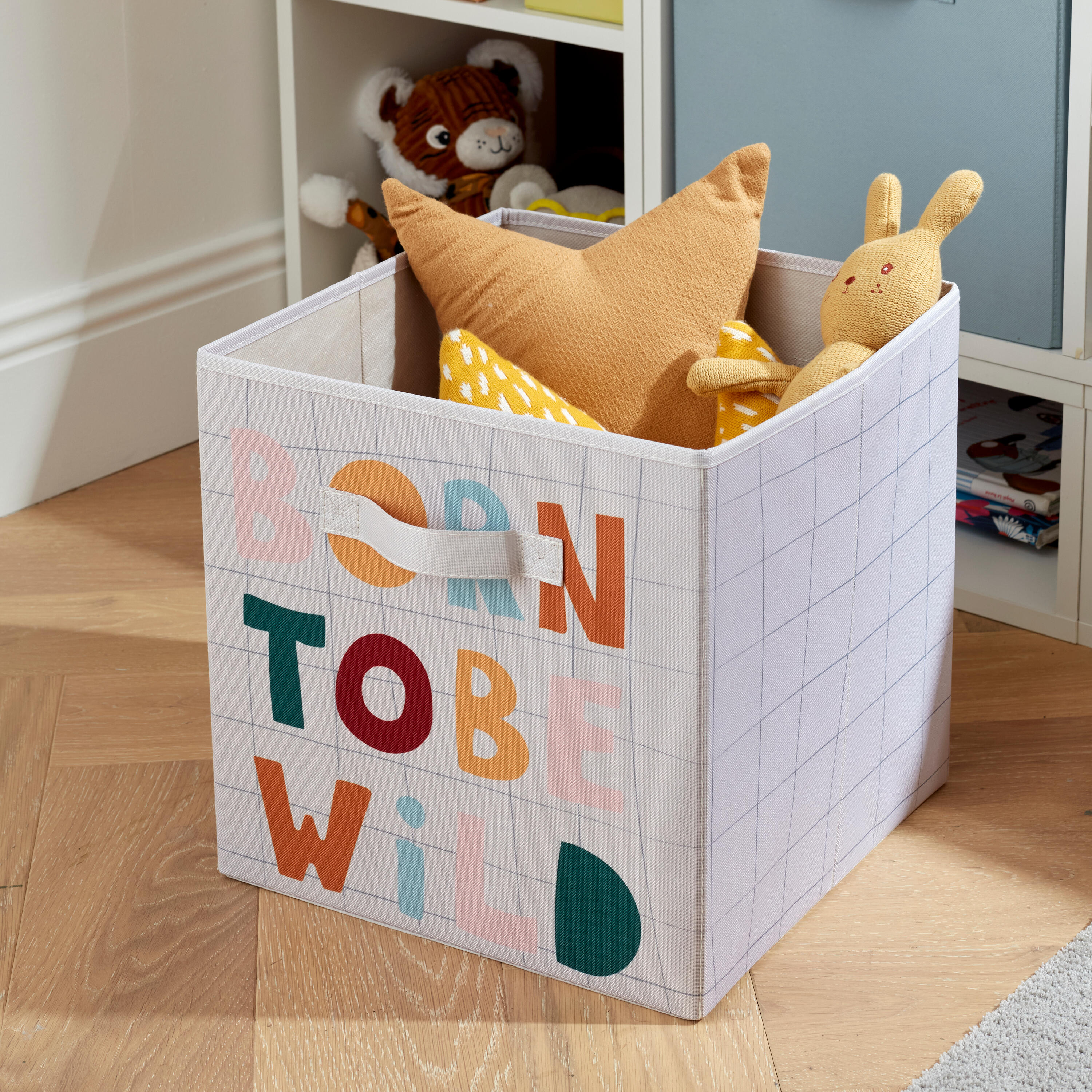 Panier SPACEO Kub Wild H.31 x l.31 x P.31 cm - 2