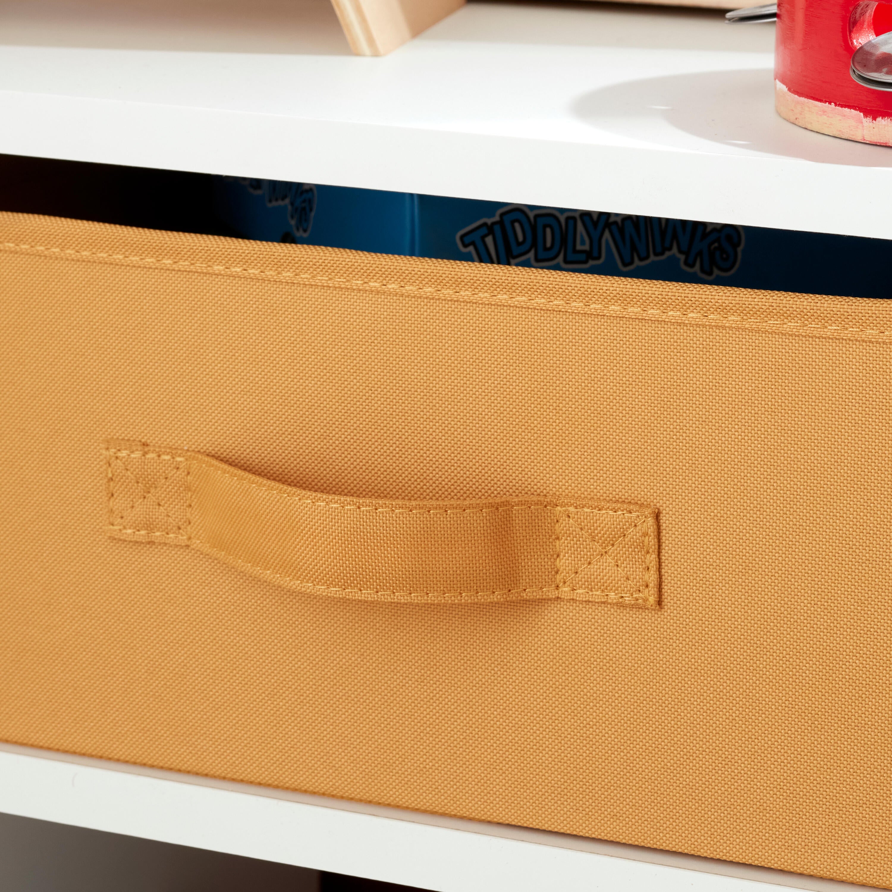 Panier SPACEO Kub jaune H.14 x l.31 x P.31 cm - 6