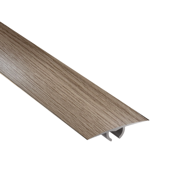 Profilo di espansione da incollare CS30 2IN1 93CM 055 in alluminio legno Sp 17mm x L 93 x L 3 cm