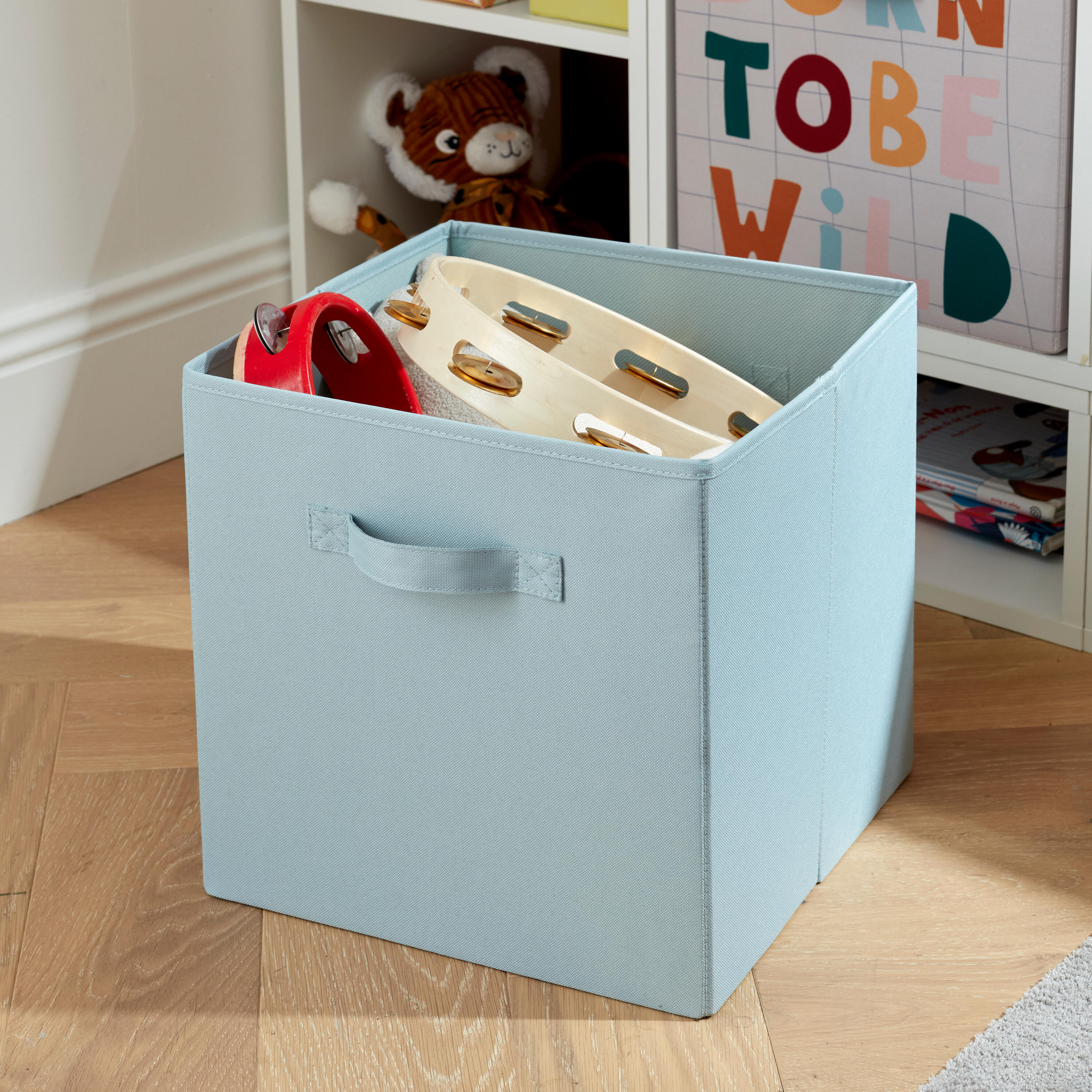 Panier SPACEO kub bleu H.31 x l.31 x P.31 cm - 2