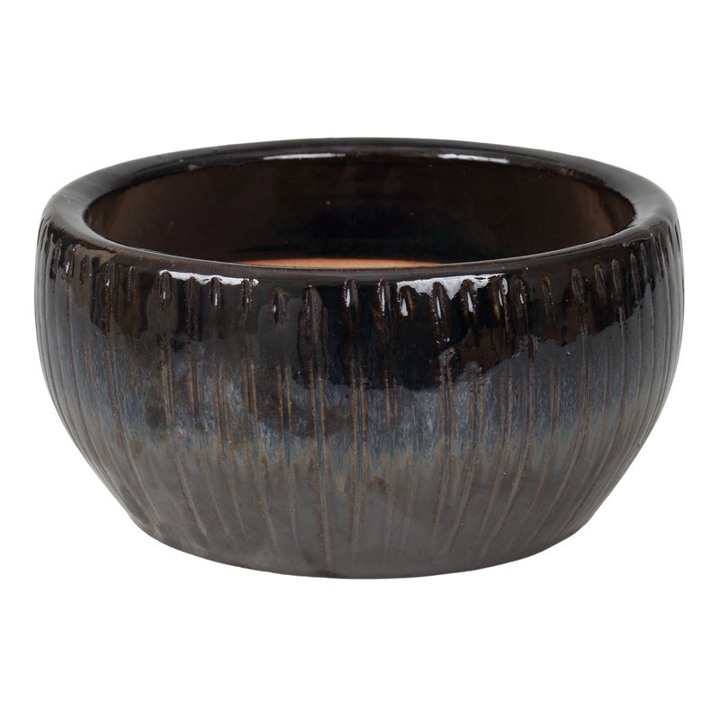 Donica szkliwiona Senui śr.34 cm mrozoodporna Cermax