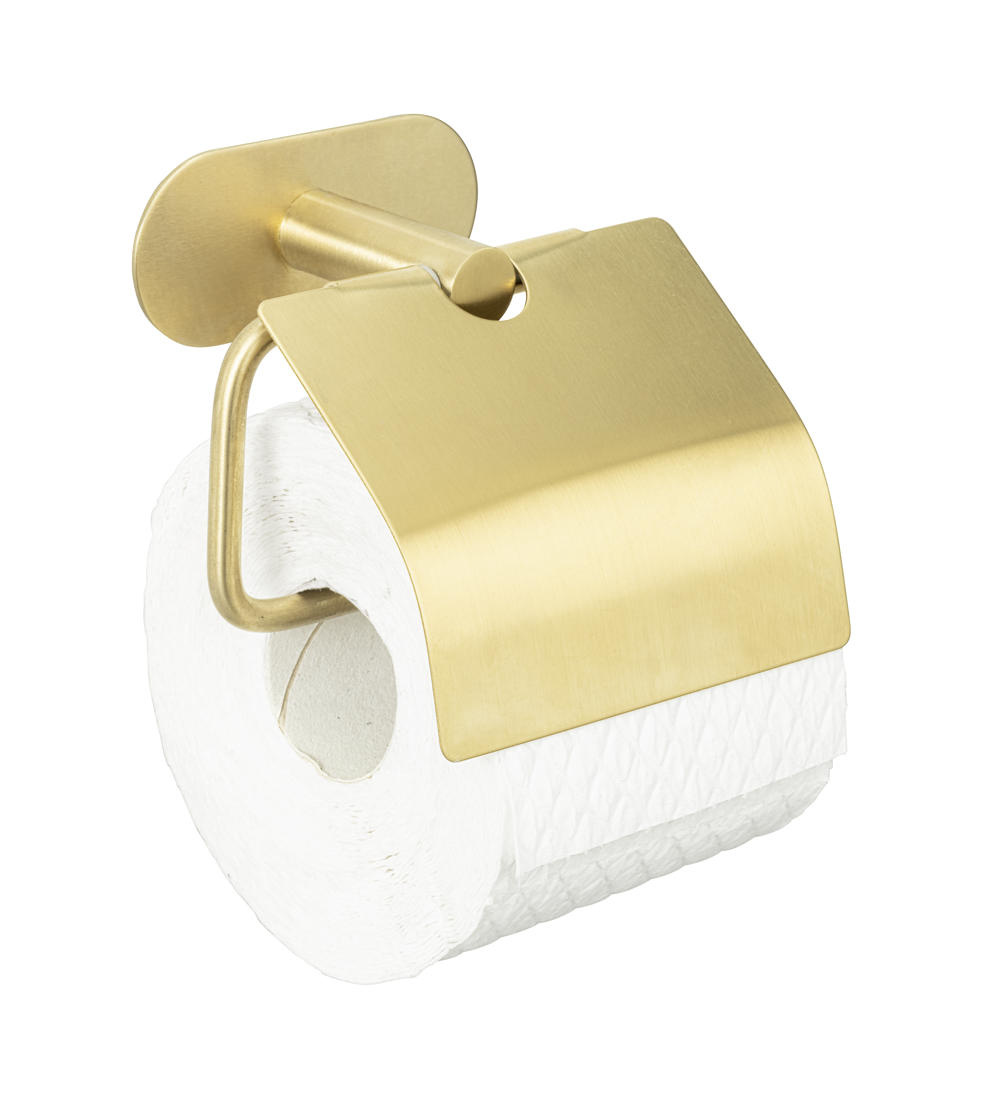 Porta-rolos turbo com tampa dourado mate Orea - 5
