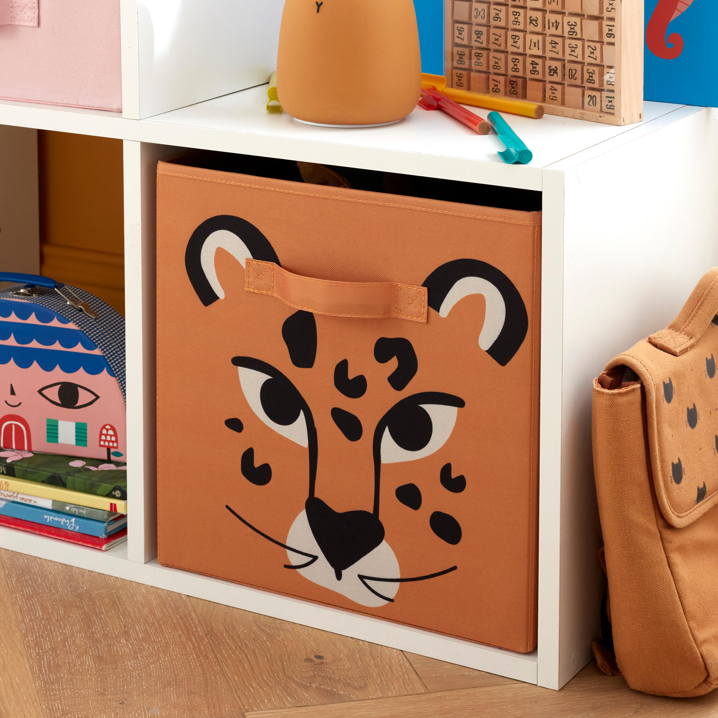 Panier SPACEO Kub guépard H.31 x l.31 x P.31 cm - 8