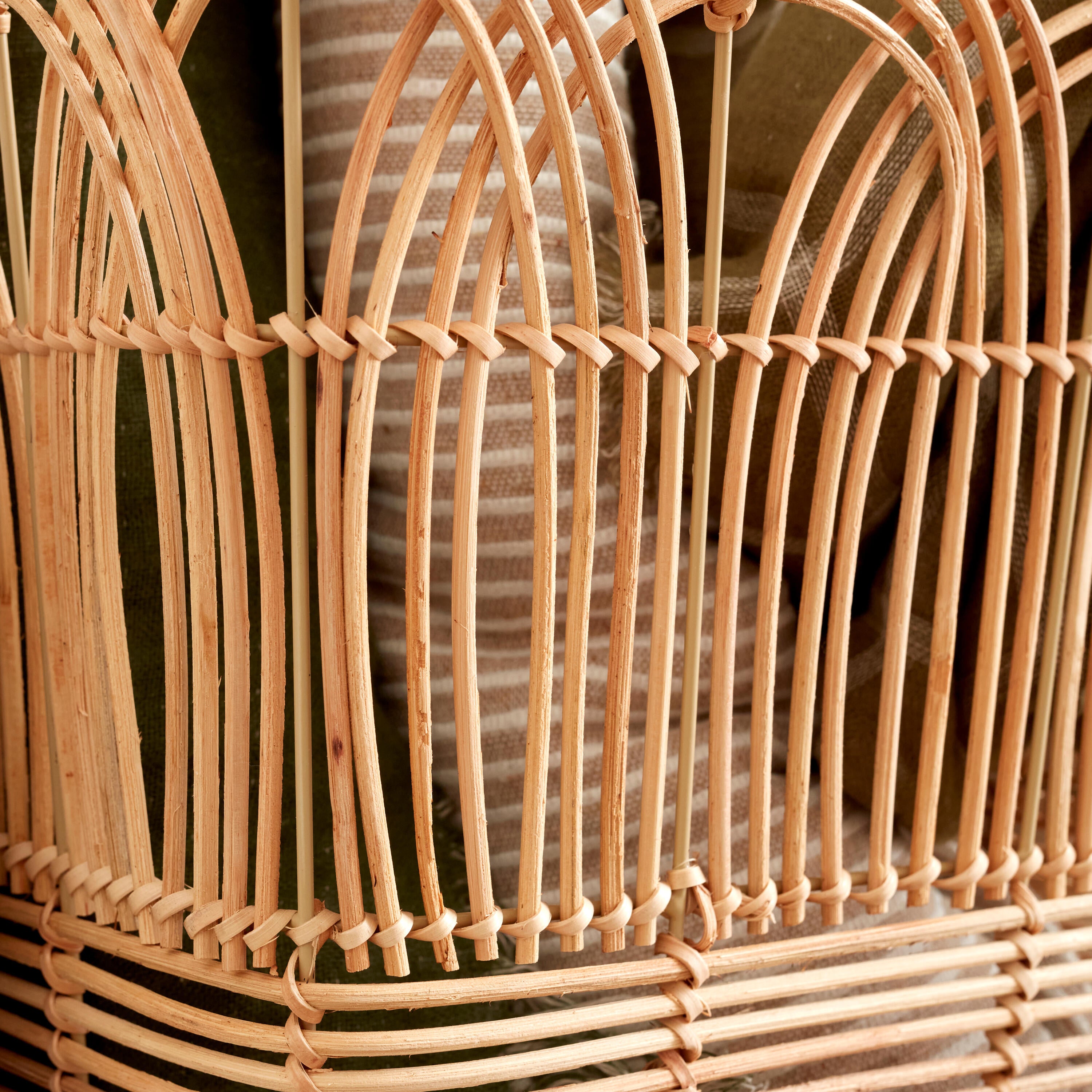 Cesto L Kub spaceo 31X31X31CM rattan - 5
