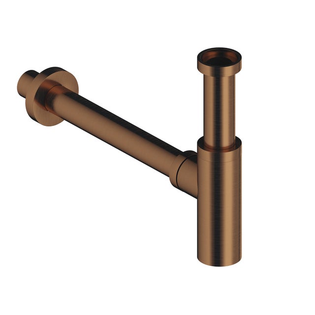 Sifone SANYCCES LOOP - LOOP K - AIR per lavabo rosa a bottiglia