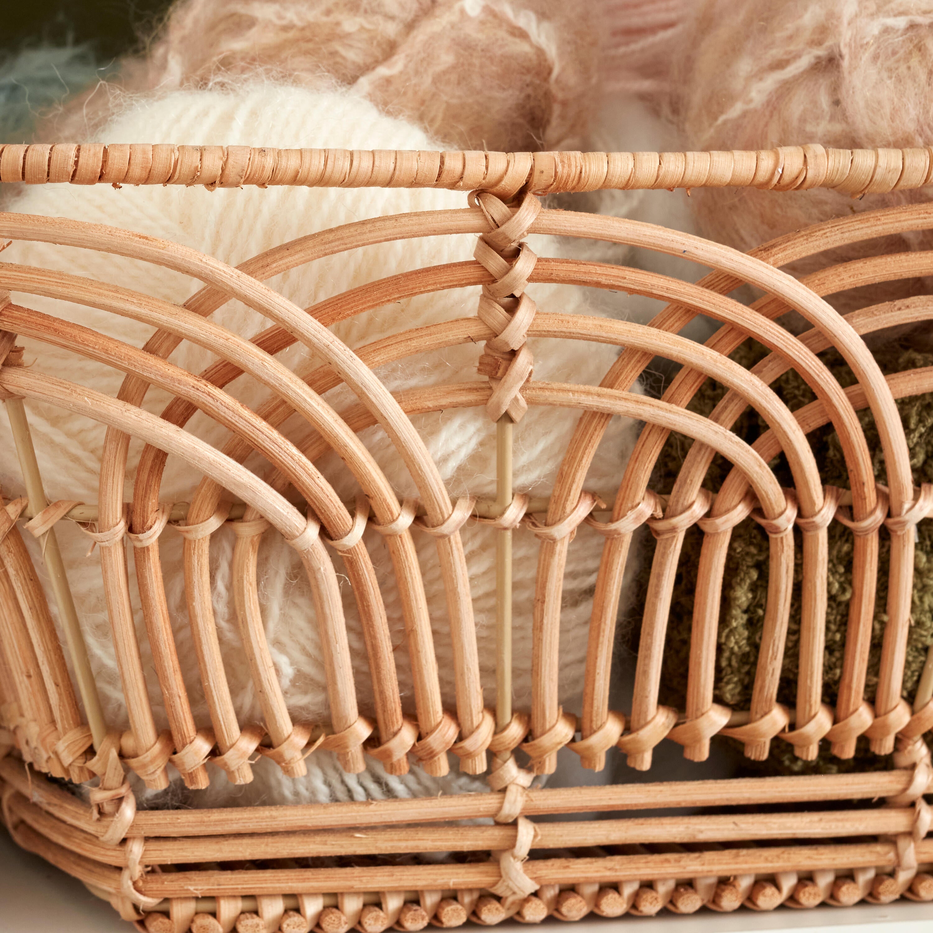 Panier SPACEO Kub Rotin H.14 x l.31 x P.31 cm - 4