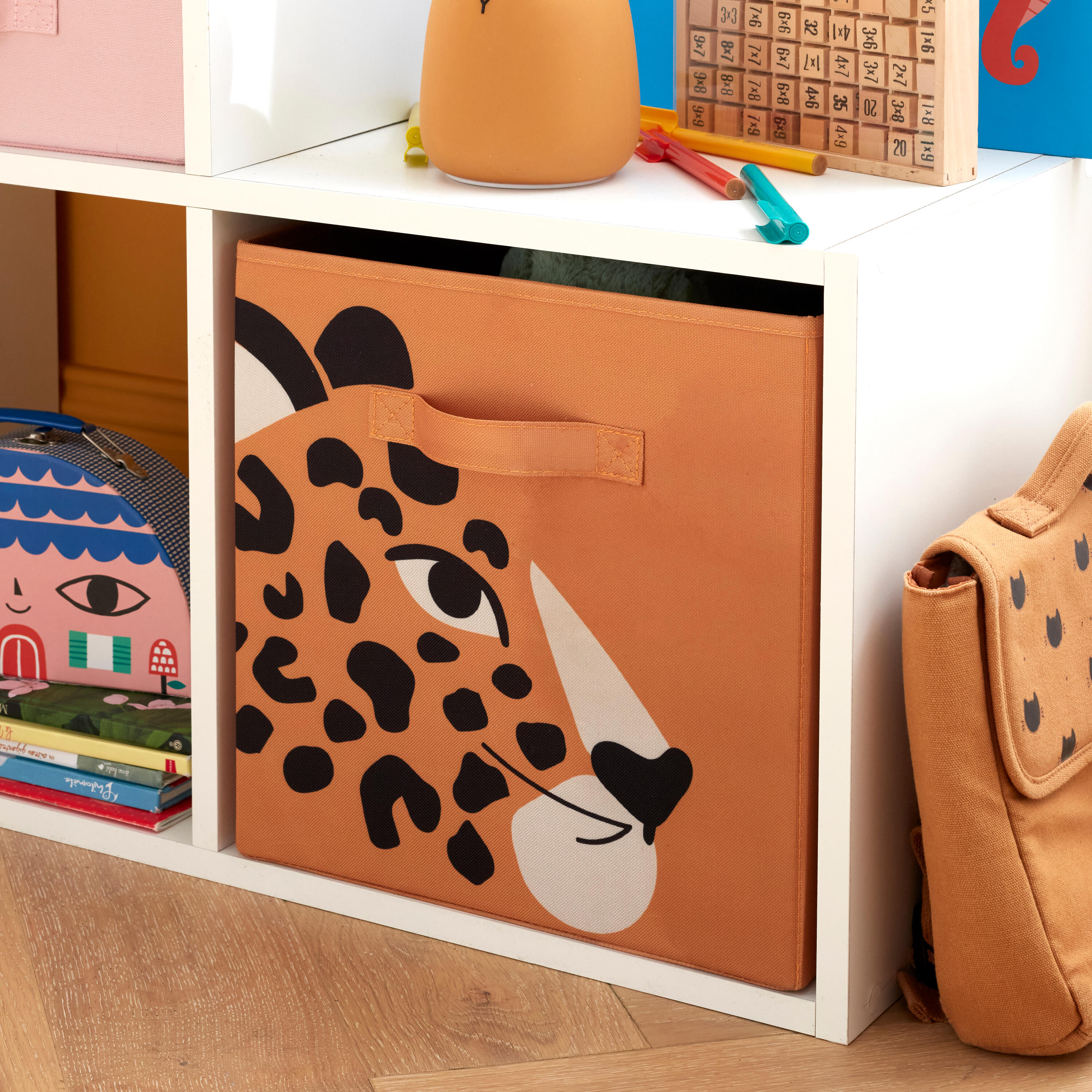 Panier SPACEO Kub guépard H.31 x l.31 x P.31 cm - 6