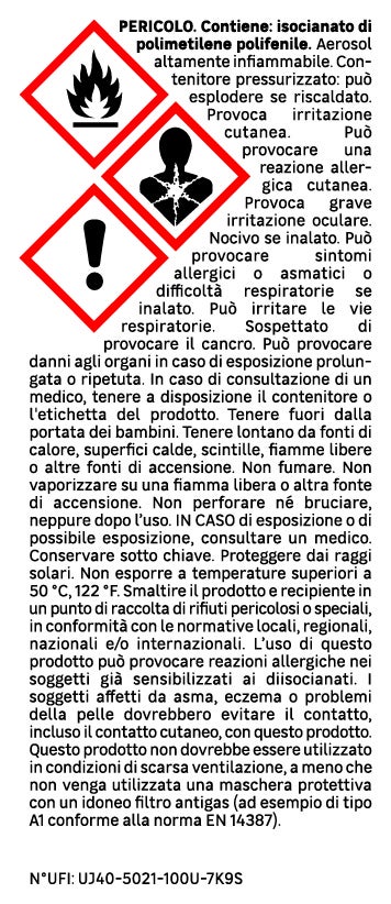 Schiuma espansa poliuretanica AXTON porte e finestre per pistola per isolare 750 ml - 8