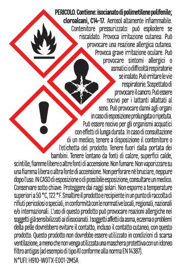 Schiuma espansa poliuretanica AXTON multiuso per isolare 500 ml - 7