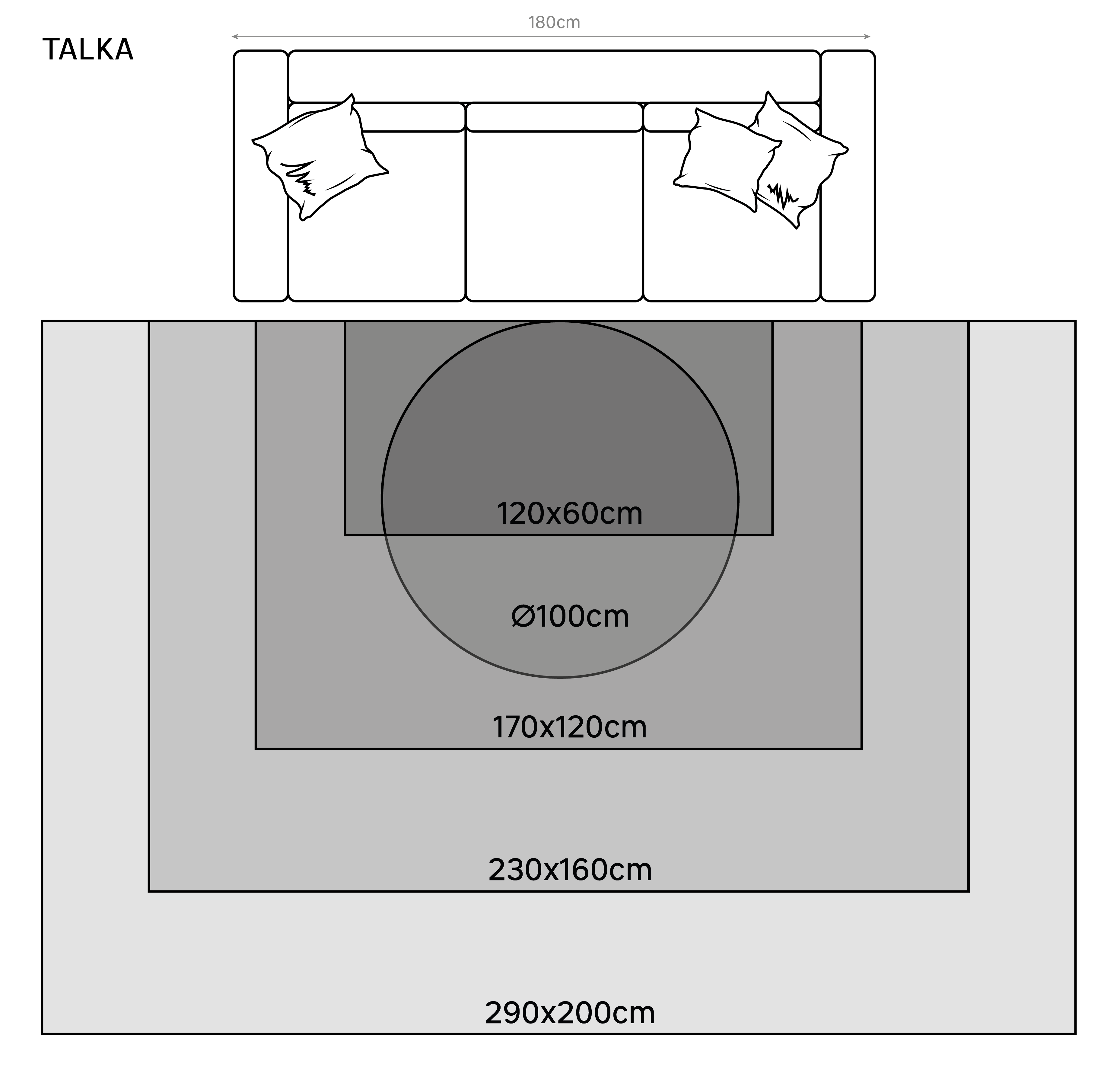 Tapete TALKA 160x230cm creme 5 Inspire - 9