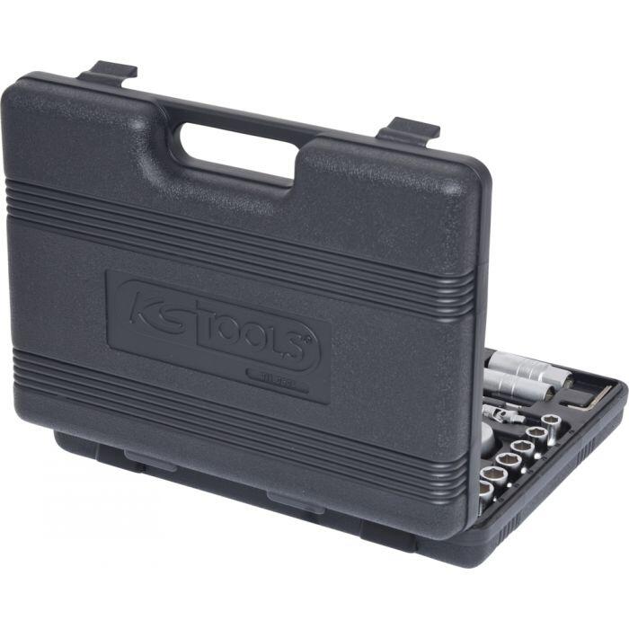 Coffret douilles et accessoires 1/4 + 1/2 94 pièces KS TOOLS 911.0694 - 3