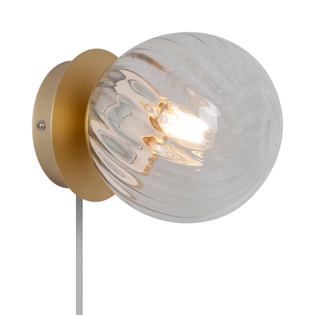 Applique E14 Chisell doré NORDLUX