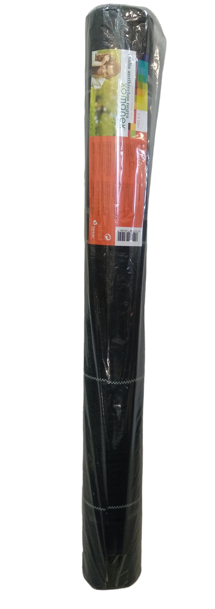 Malla antihierba negra 2x25m