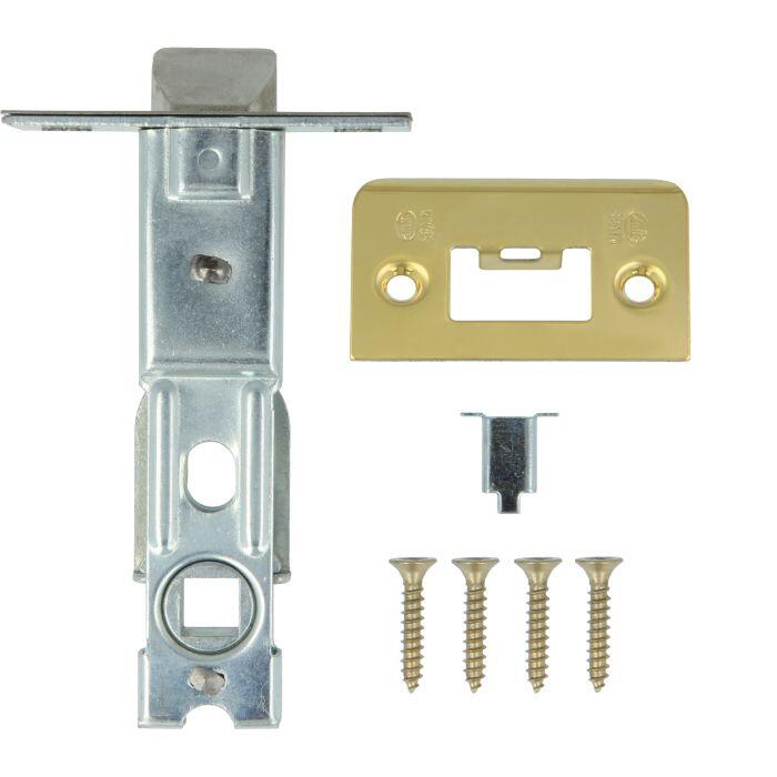 Picaporte tubular cuadrado de 60 mm de entrada