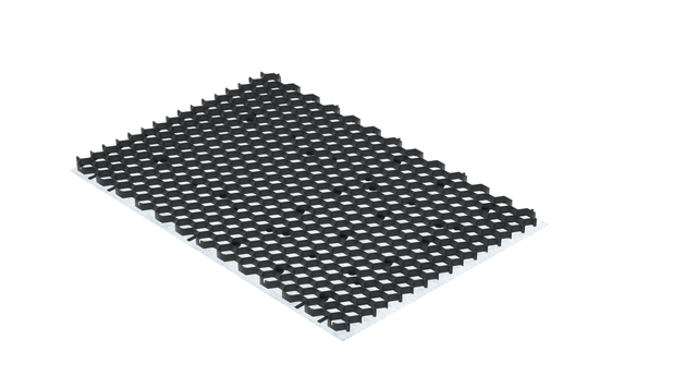Dalle stabilisatrice 100% Recyclé, gris, L.119 x l.80 cm