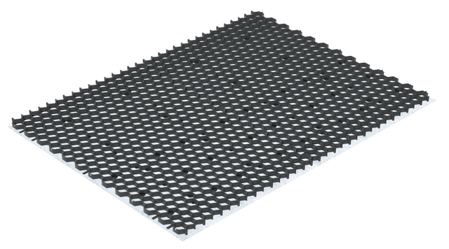 Dalle stabilisatrice 100% Recyclé, gris, L.119 x l.160 cm