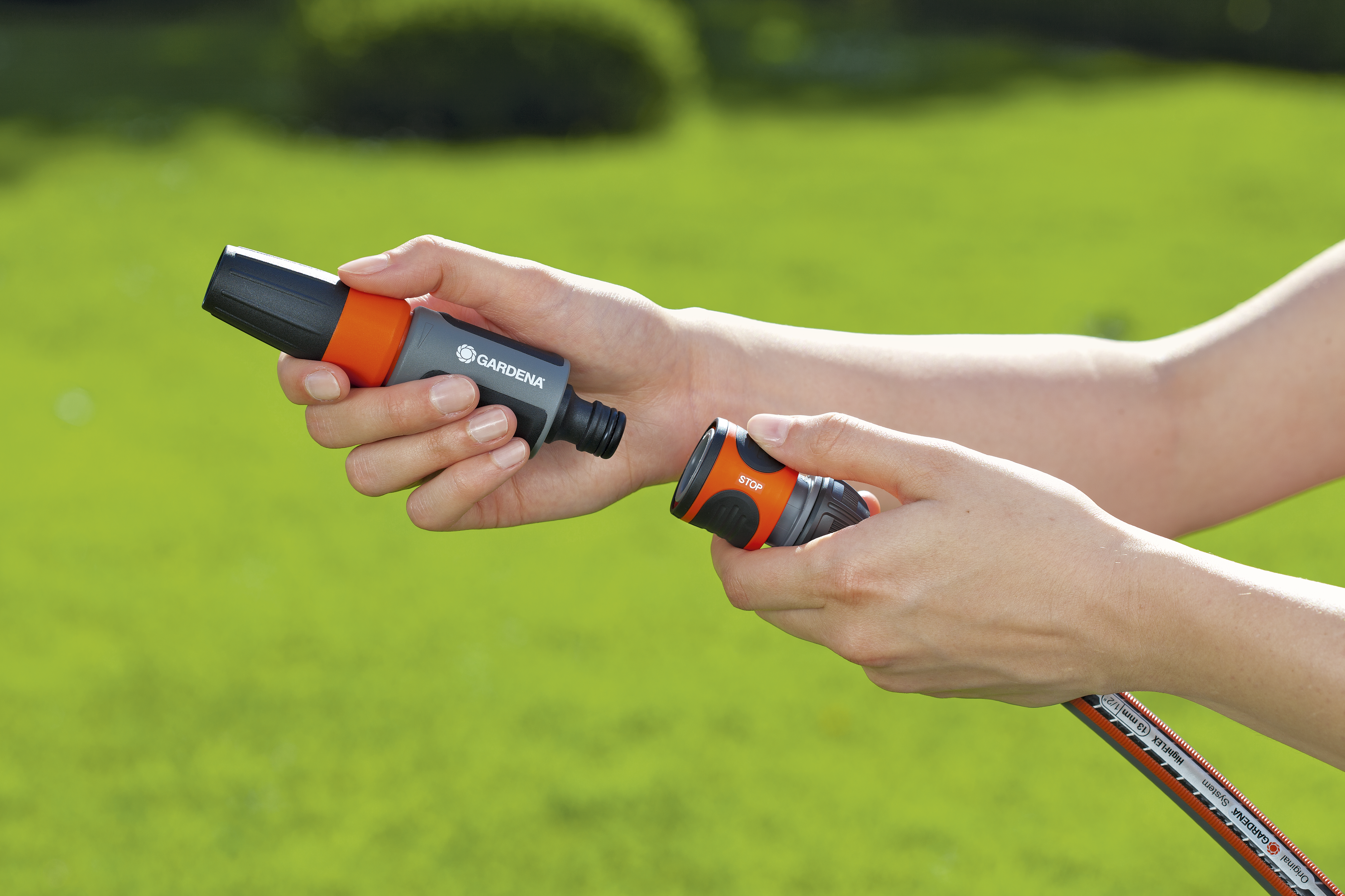 Raccord automatique de tuyau à visser 19 mm GARDENA - 4