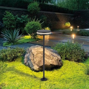 PIKOY Luci Solari Da Esterno Con Sensore Di Movimento - Cavo 10m, 318 LED, 5 Modalità