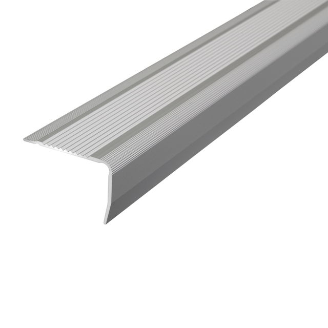 Nez de marche alu gris auto-adhésif, l.2.4 cm x L.110 cm ARTENS