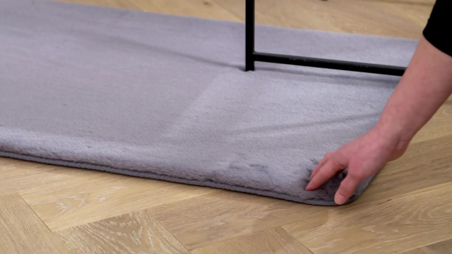 Tapete Liso Bianca Fake Rabbit 60x90cm Inspire - 3