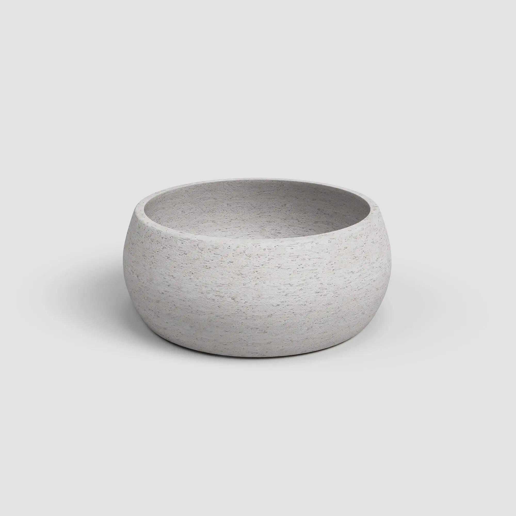 Maceta de arcilla hemera blanco 29x29 cm