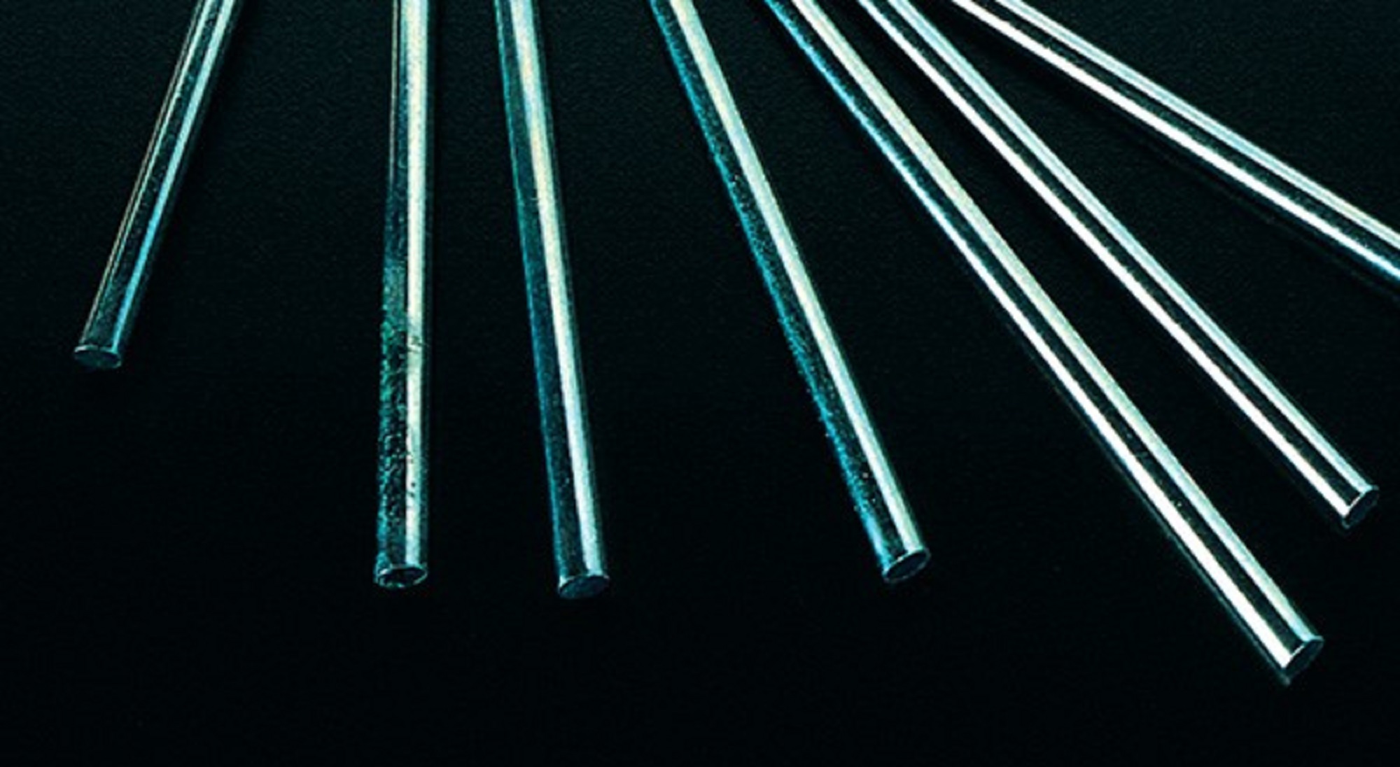 Perfil de acabado para bloque de vidrio varilla acero de acero inoxidable 1 x 200 x 1 cm