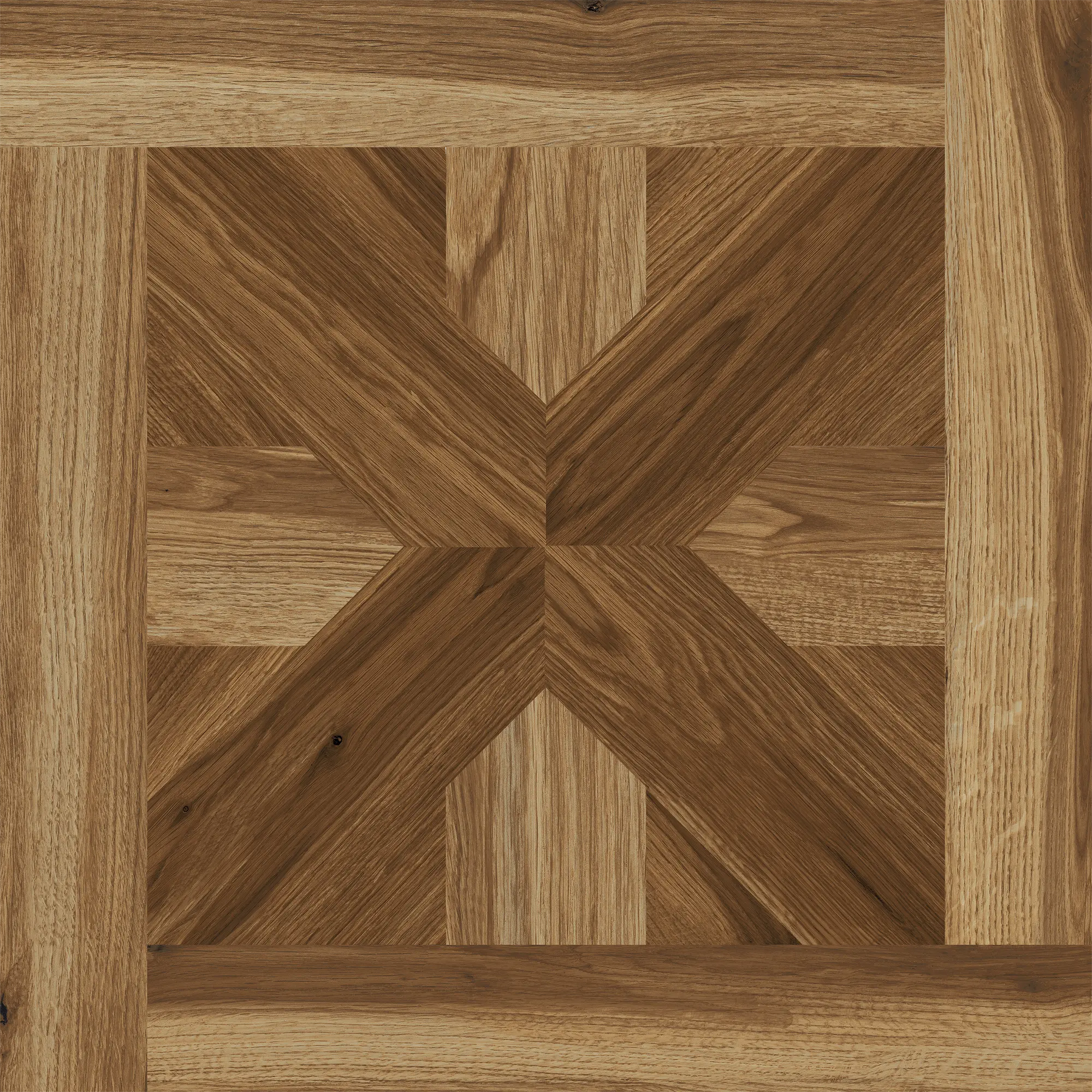 Gres szkliwiony Polwood Brown 59.8x59.8 Ceramika Paradyż