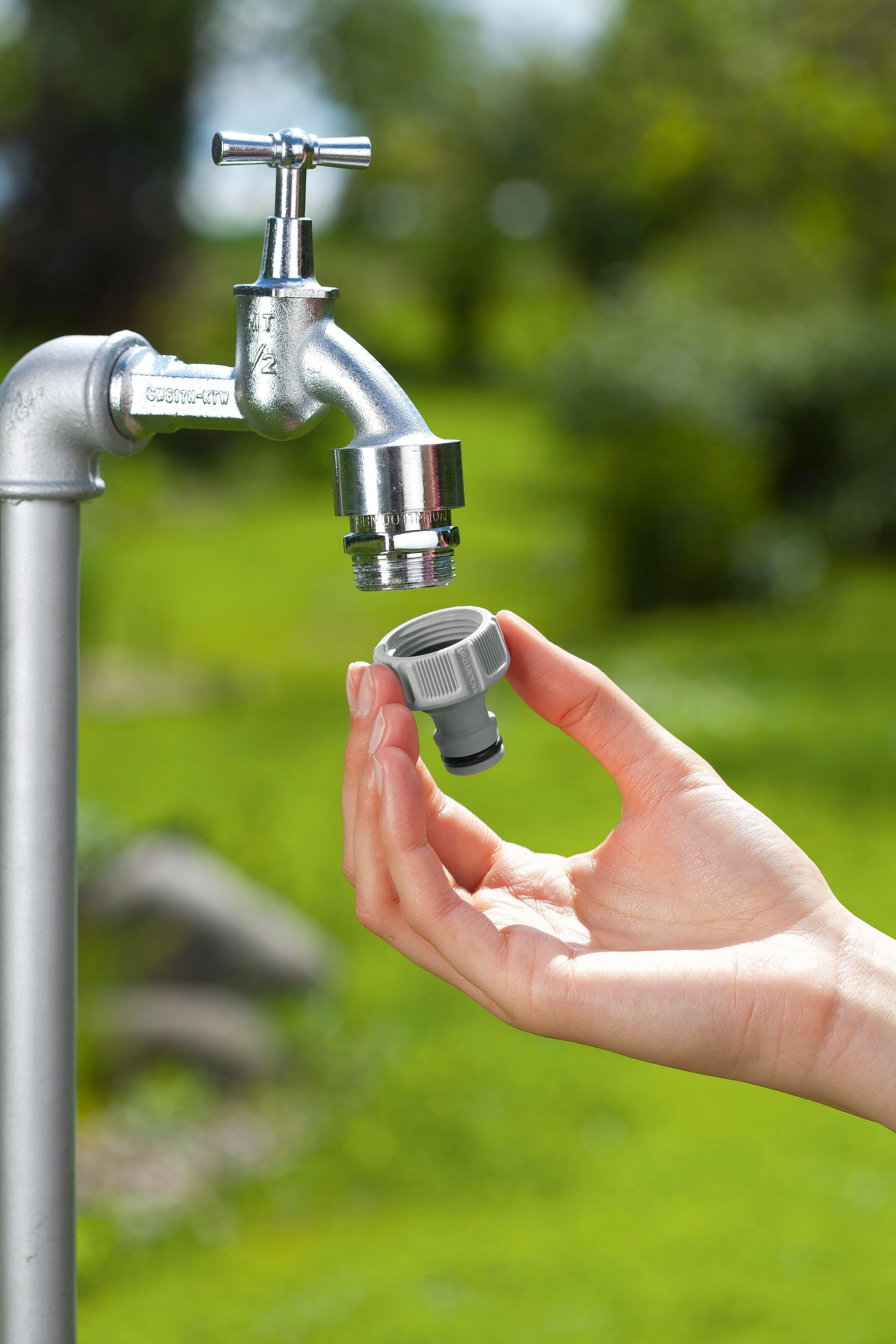 Nez de robinet abs à visser 26 x 34-15 x 21 GARDENA - 2