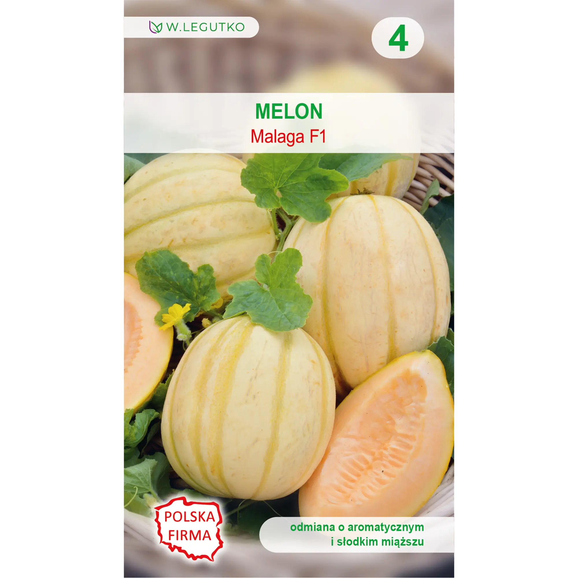 Melon Malaga F1 nasiona 0.5g W. Legutko