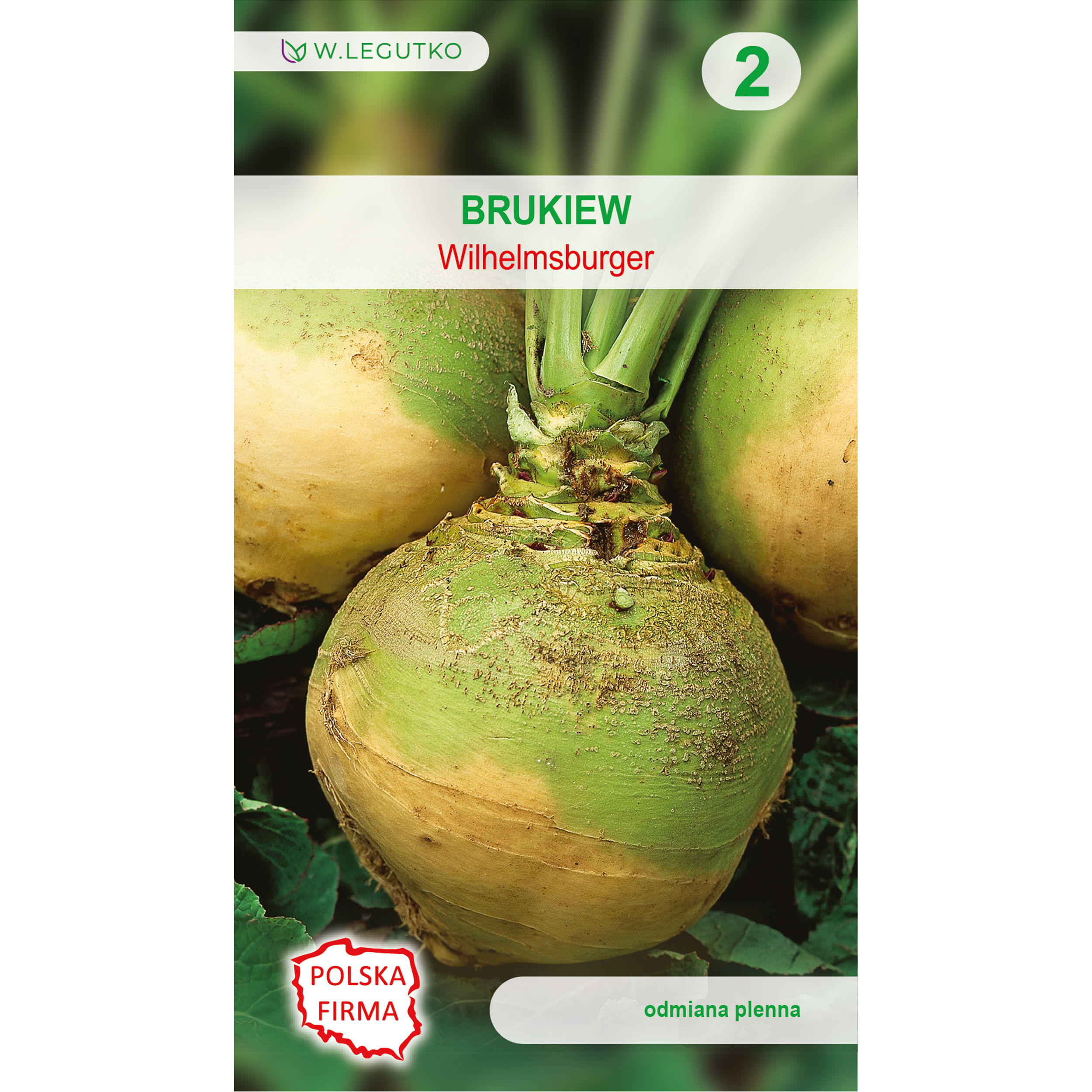 Brukiew Wilhelmsburger Sator Oto nasiona 10g W. Legutko