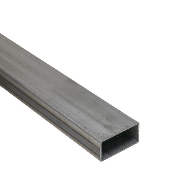 Tube rectangulaire acier laminé à froid STANDERS, H.40 x l.20 x Ep.1.5 mm, L.2 m
