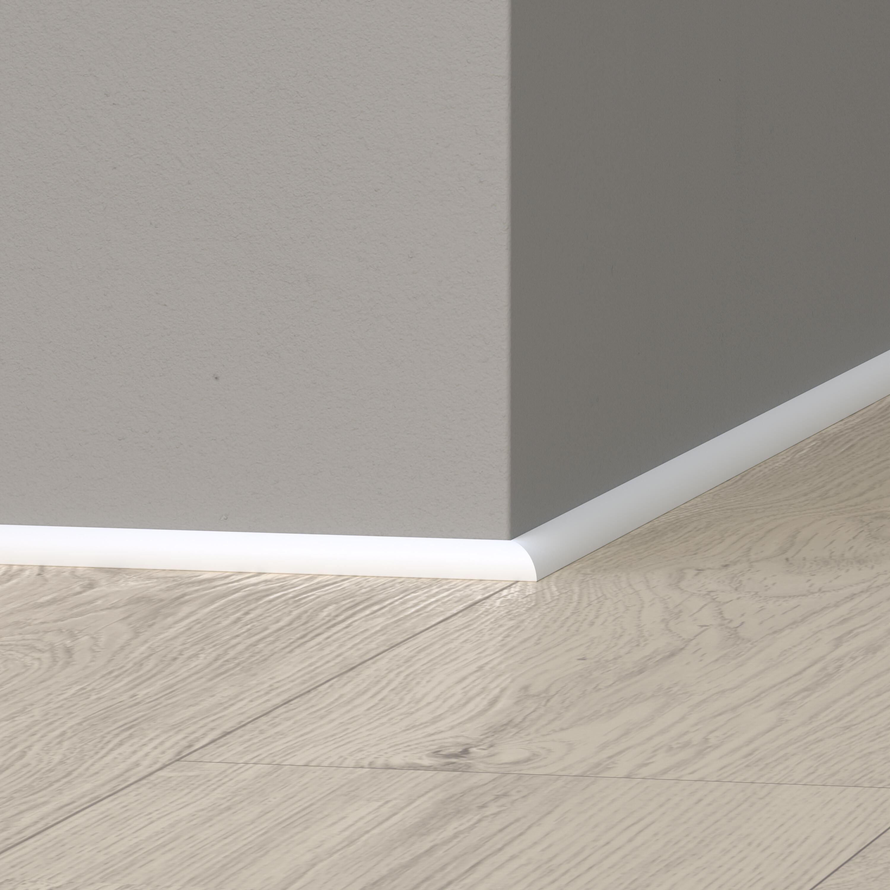 Ćwierćwałek PCV biały zewnętrzny 12x12x2400 mm Artens - 4