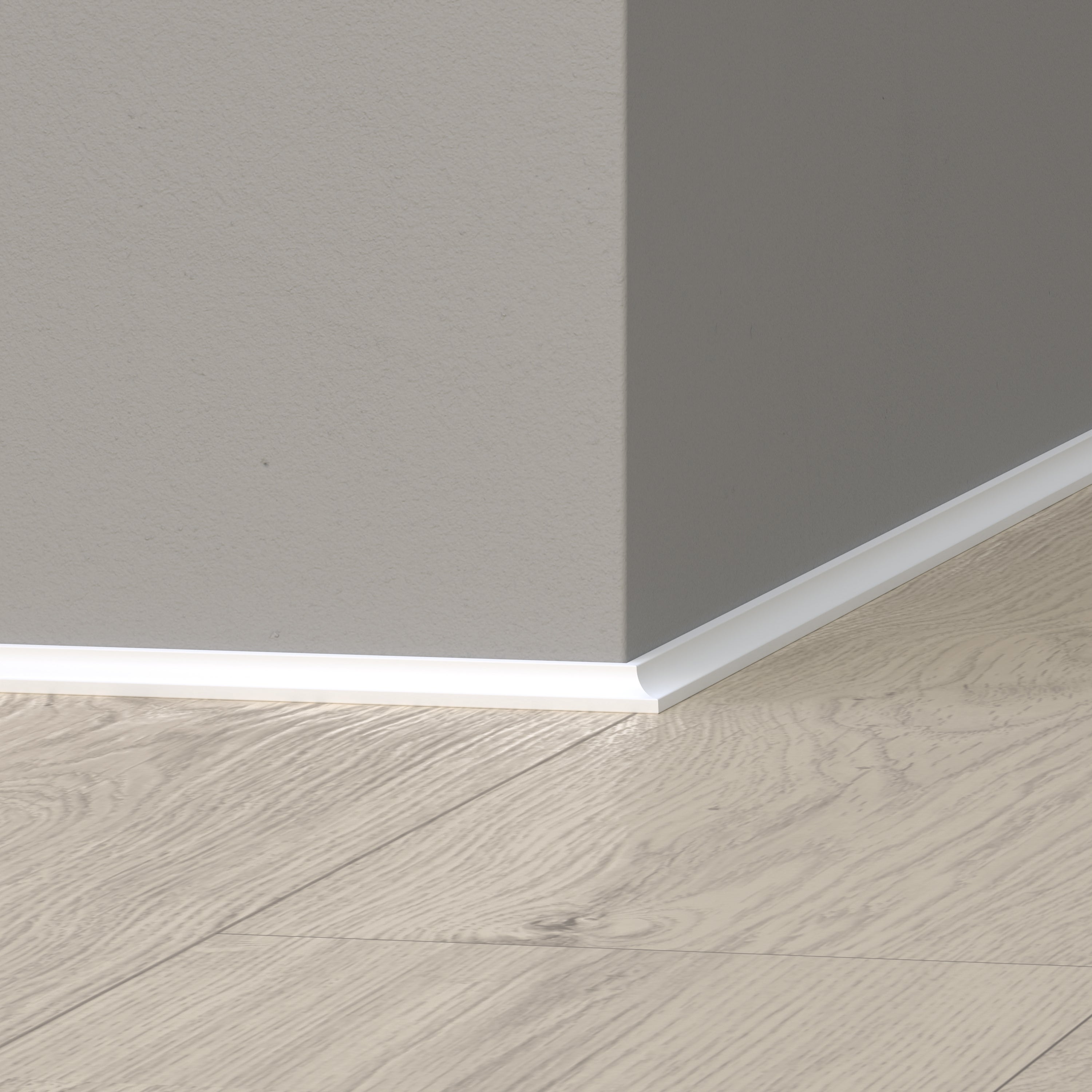 Ćwierćwałek PCV biały wewnętrzny 12x12x2400 mm Artens - 4