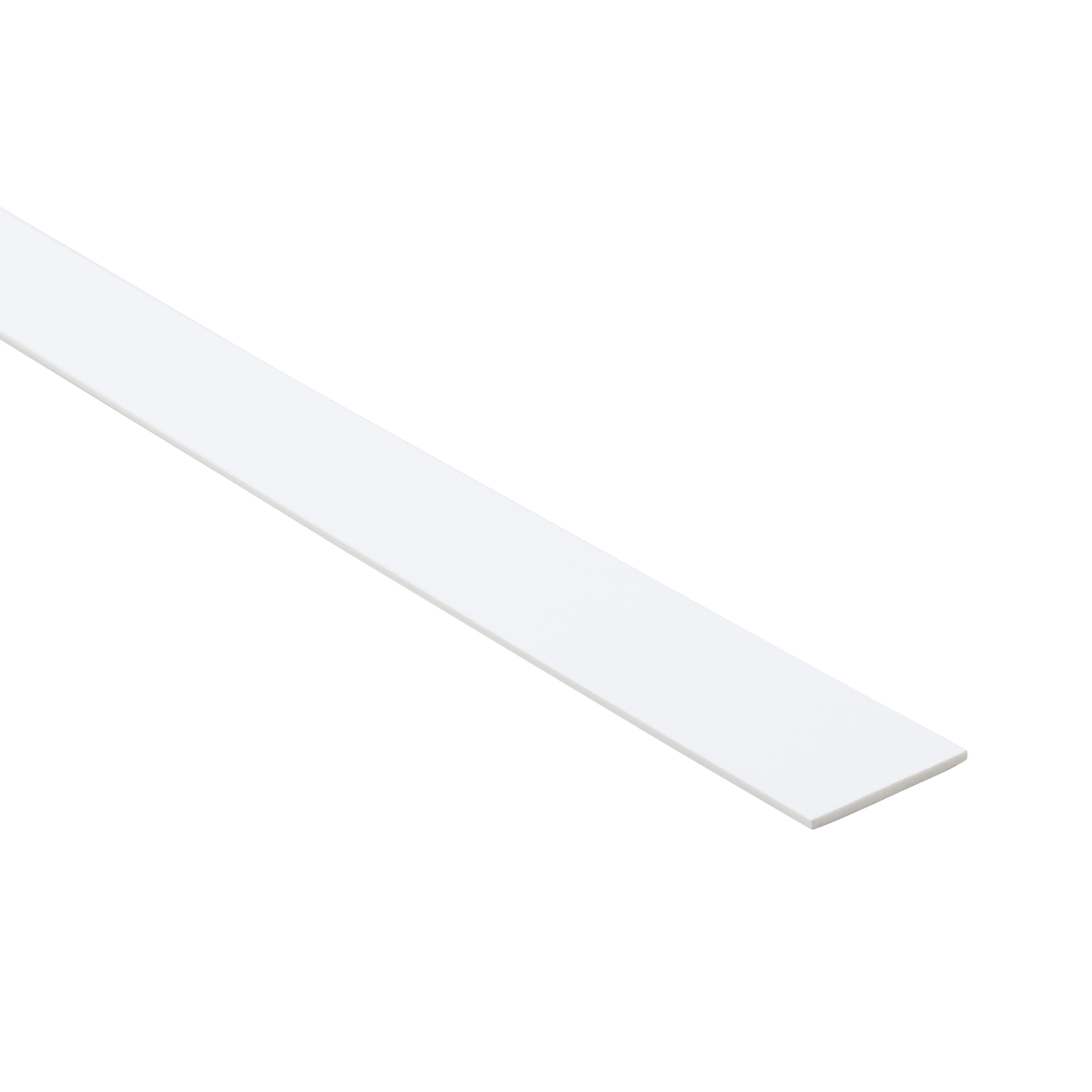 Profil Plat Pvc Blanc Mat STANDERS L 30 X Ep 2 Mm L 2 6 M Leroy Merlin Profil Plat Pvc Blanc Mat STANDERS L 30 X Ep 2 Mm L 2 6 M Leroy Merlin