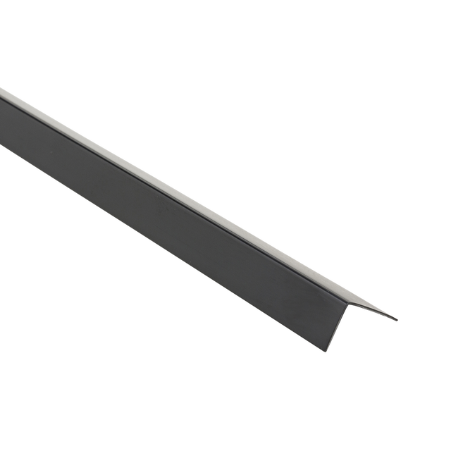 Kątownik pvc 2.6m 30x20x1 mm czarny Standers