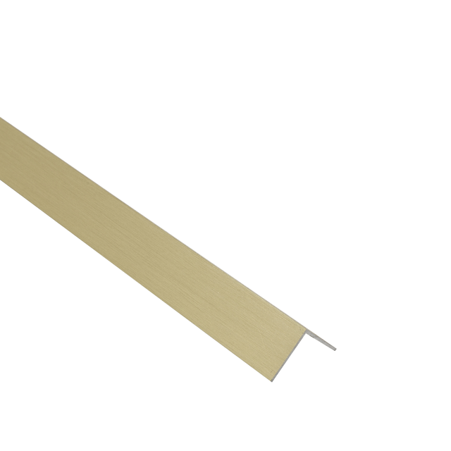 Perfil alumínio anodizado latão pintado mate 15x15x1x2,5 cm Standers