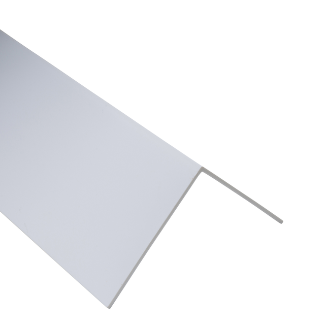 Cornière d'angle PVC 60x60 mm x L.2,6 m blanc 