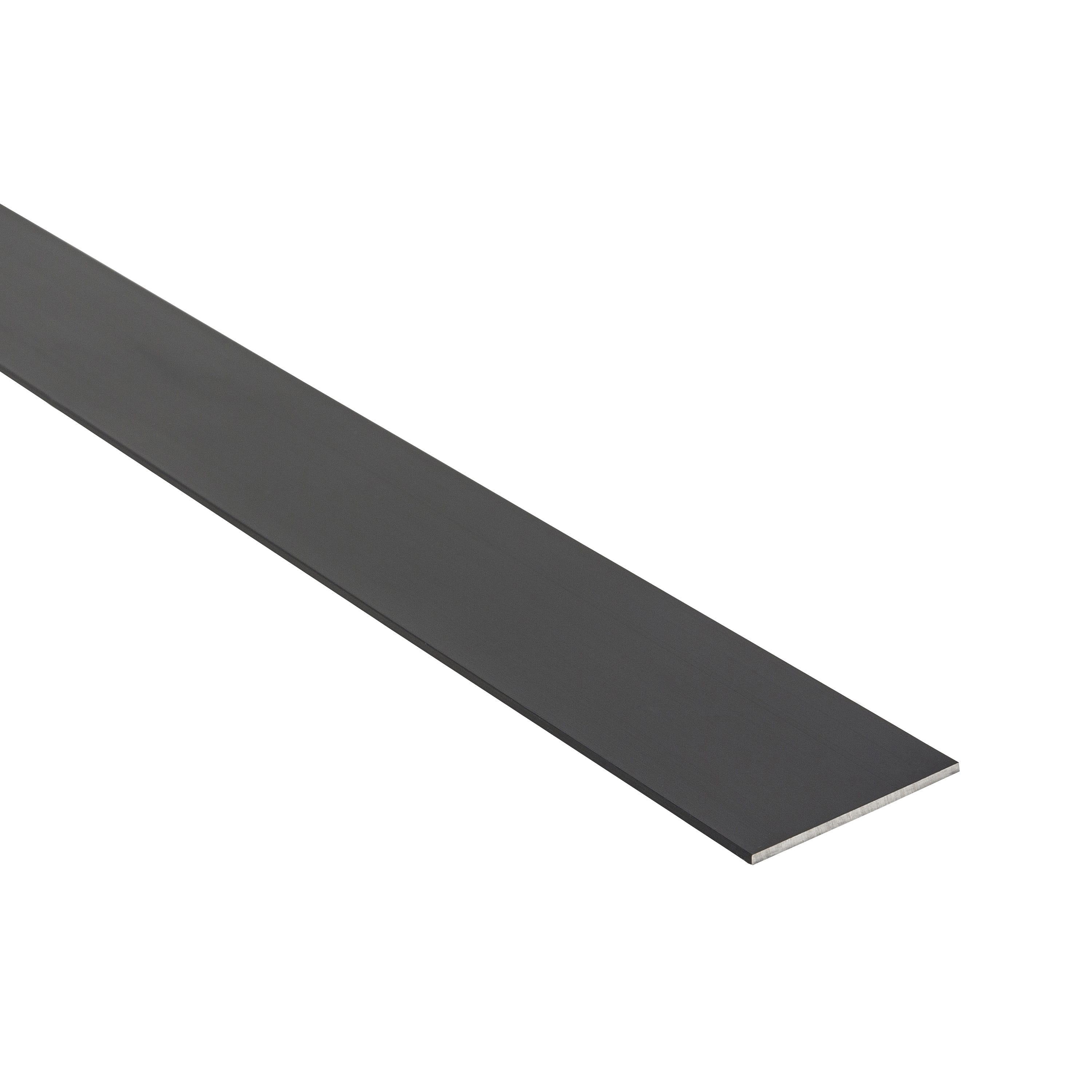 Profil Plat Aluminium Anodis Noir Mat STANDERS L 40 X Ep 2 Mm L 2 5 Profil Plat Aluminium Anodis Noir Mat STANDERS L 40 X Ep 2 Mm L 2 5