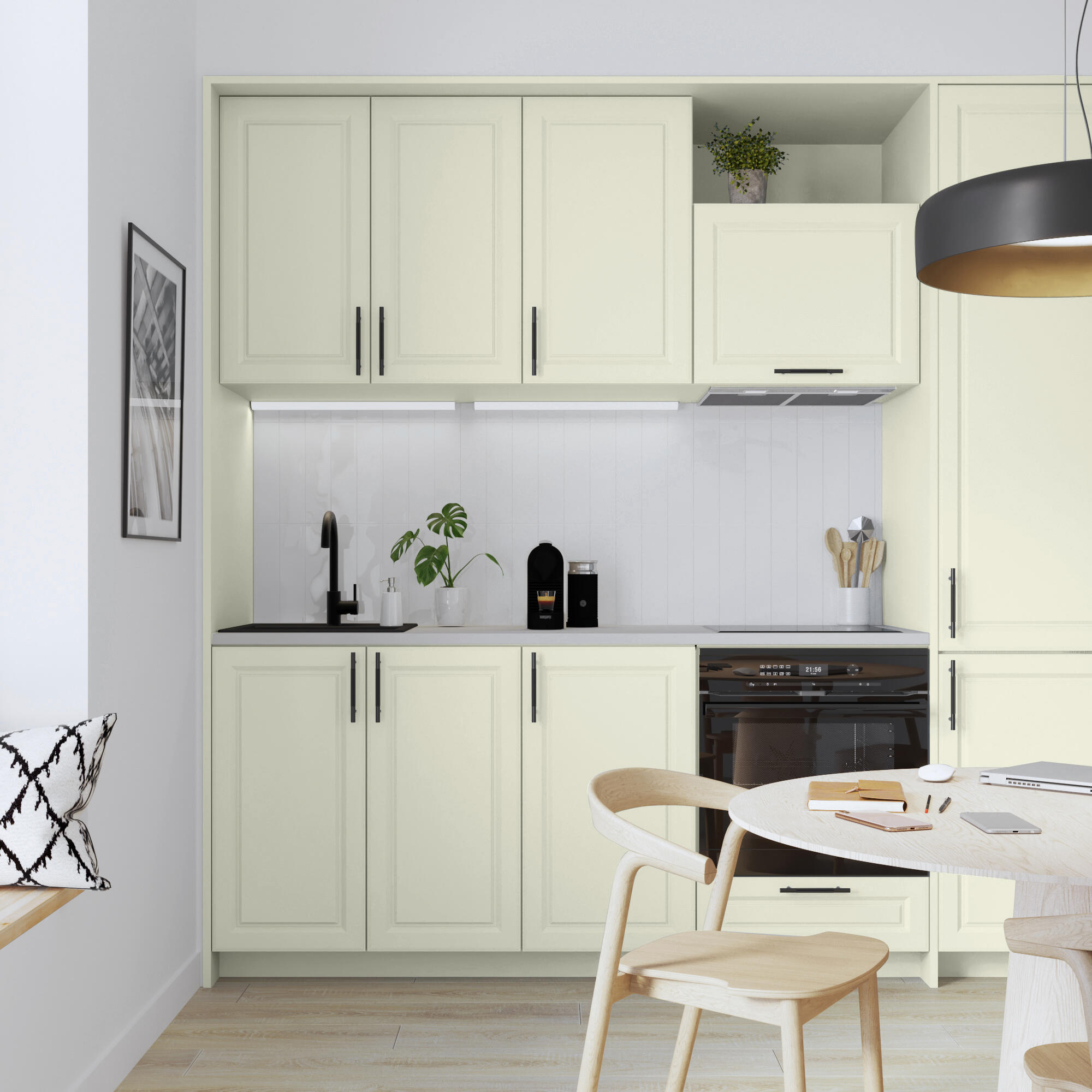 Esmalte de interior multimateriales cocinas y baños LUXENS color cool 3 mate 2L para azulejos de pared - 7