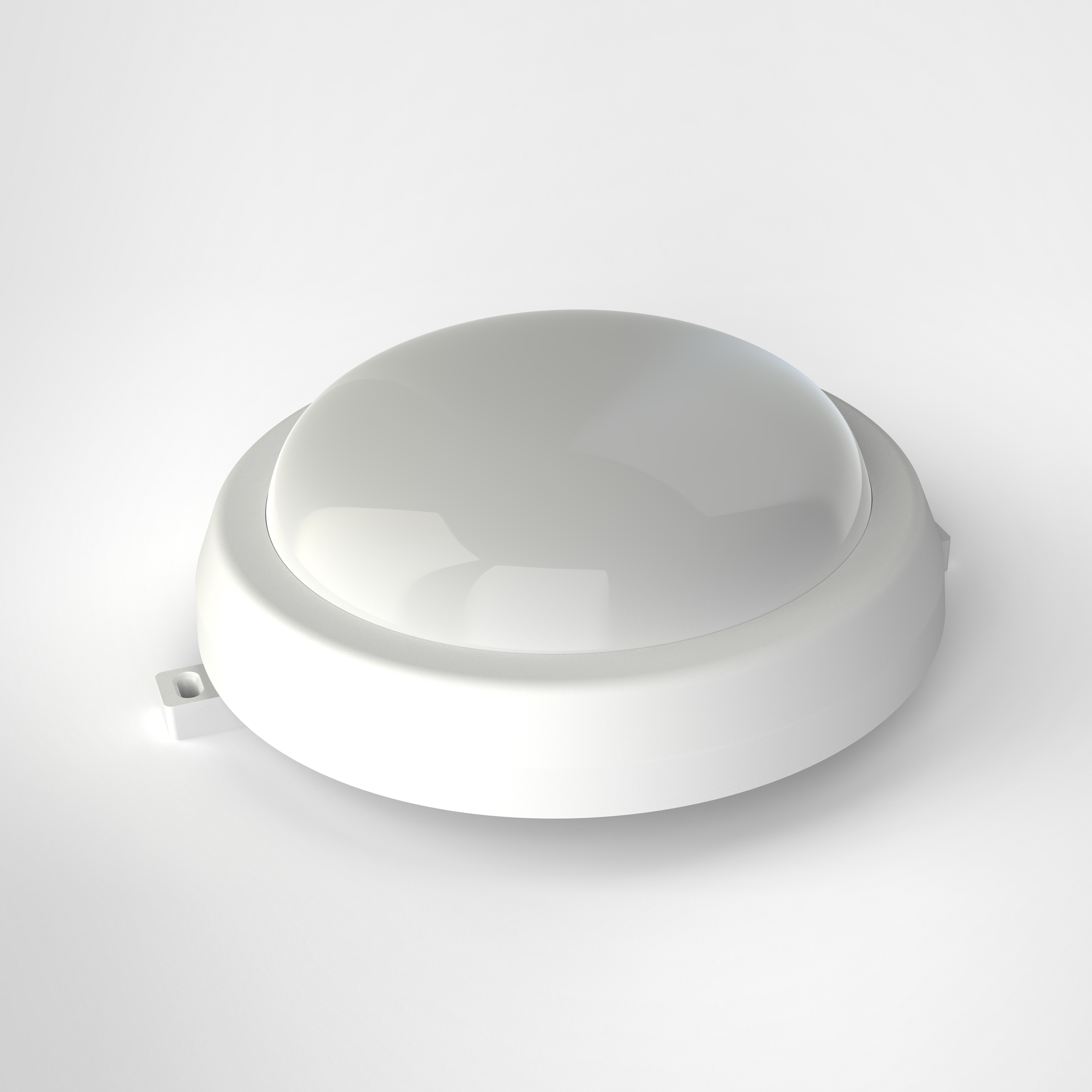 Hublot extérieur IP44 Led rond D.22 cm 1540 Lm blanc neutre, blanc - 3