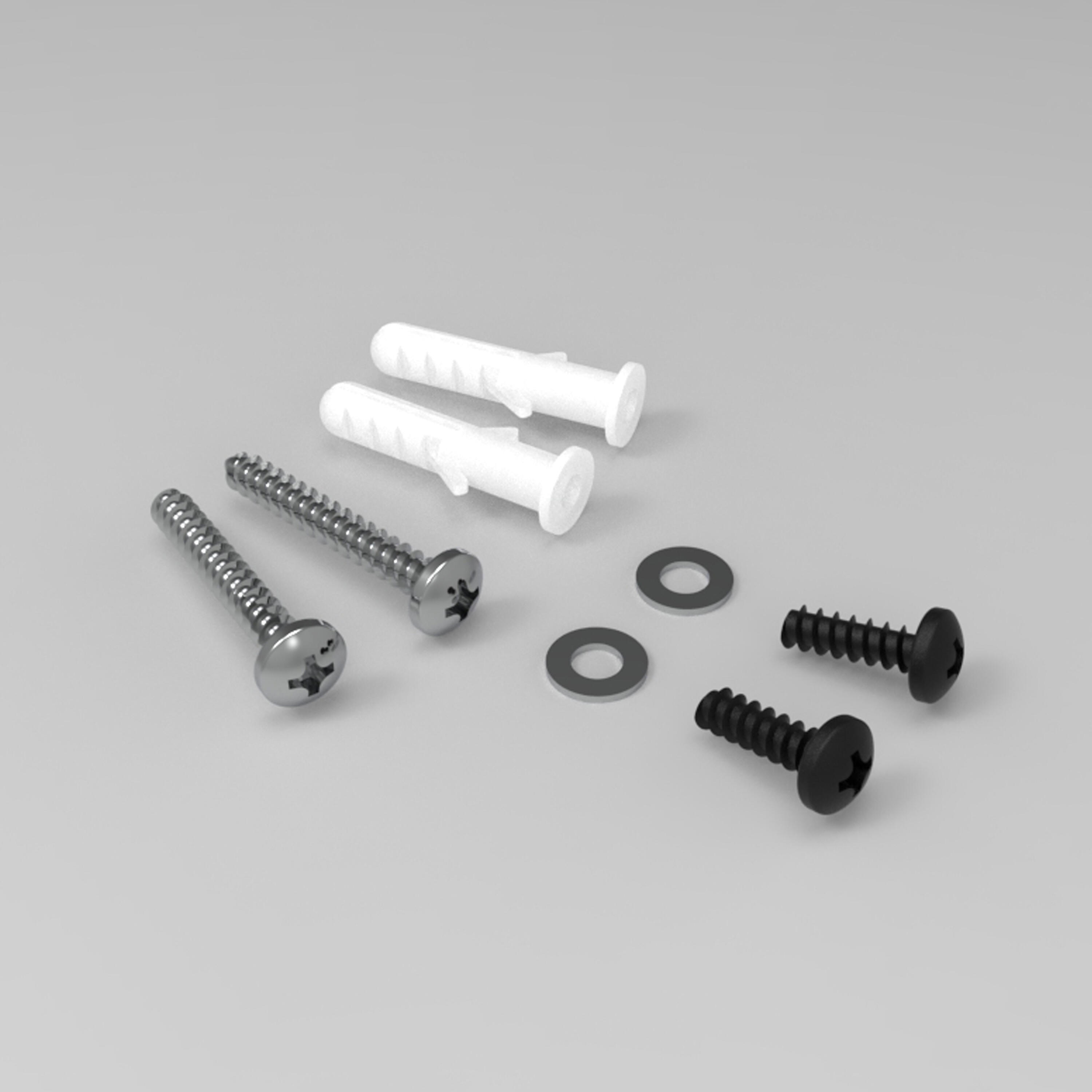 Candeeiro de parede led Ezy 1620lm 4000k IP65 preto Inspire - 5