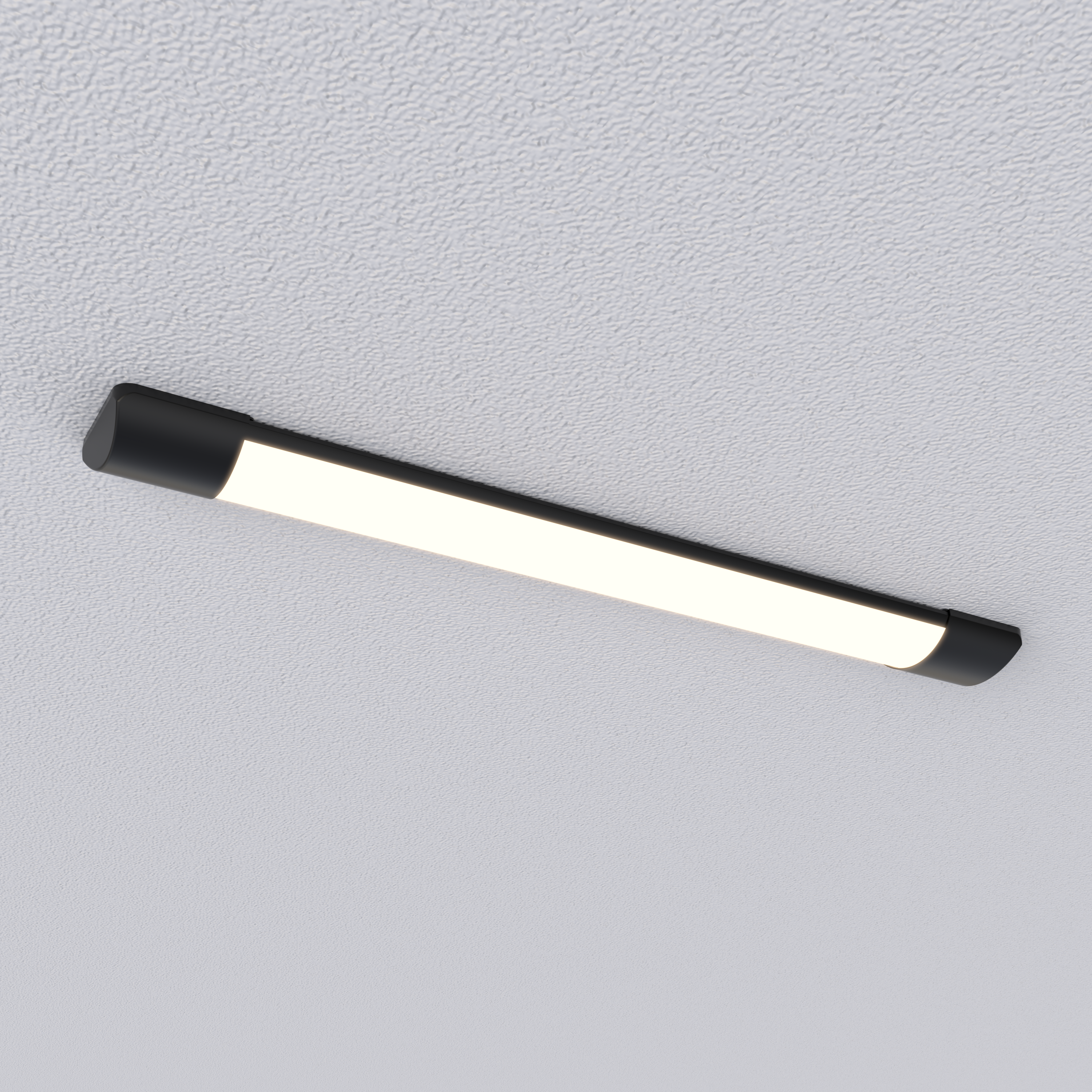 Randaco Lot De 4 Réglettes LED Étanches 60CM 18W 1530LM, Sans Scintillement IP65, Blanc Neutre 4000K, Plafonnier LED Atelier Pour Garage Cave Bureau