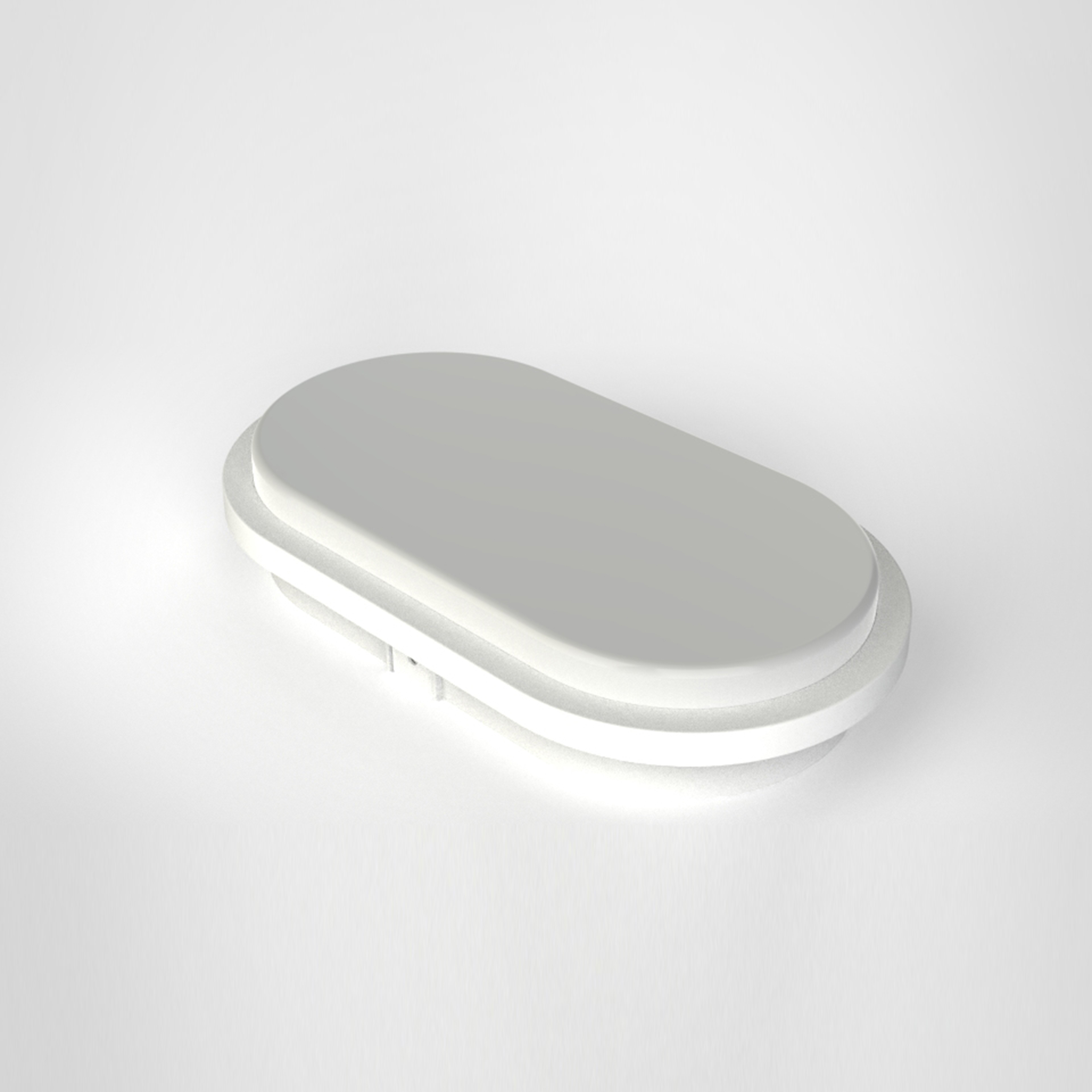 Hublot extérieur IP65 Led oval H.27 cm 2160 Lm blanc neutre, Ezy blanc INSPIRE - 6