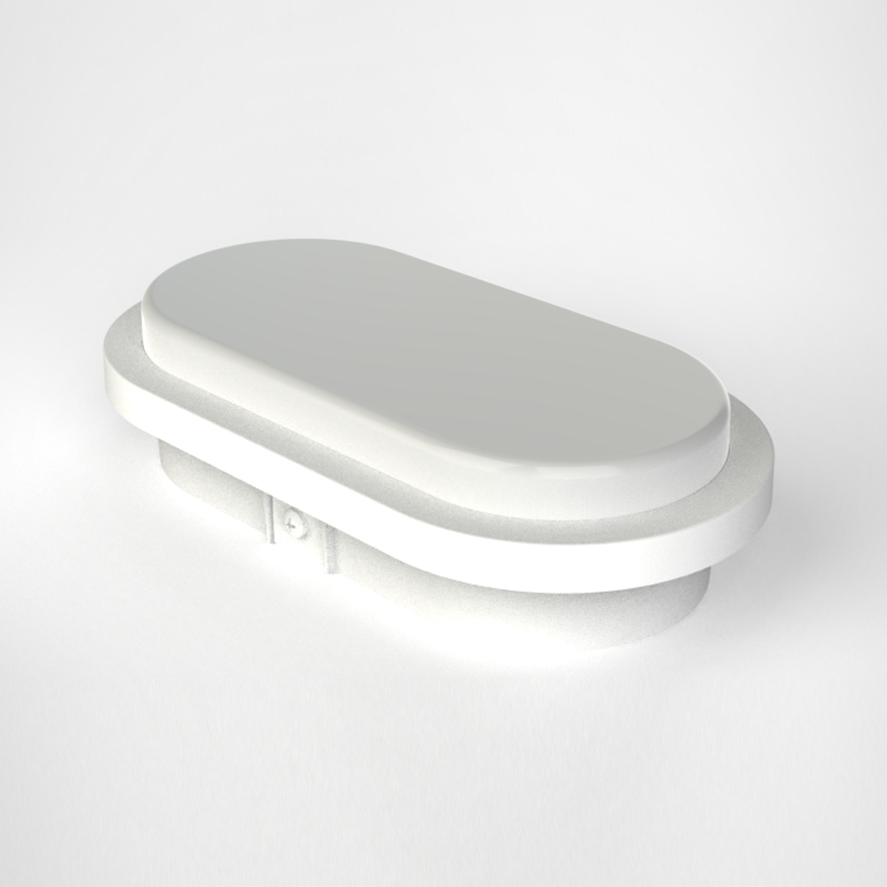 Hublot extérieur IP65 Led oval H.21 cm 1620 Lm blanc neutre, Ezy blanc INSPIRE - 2