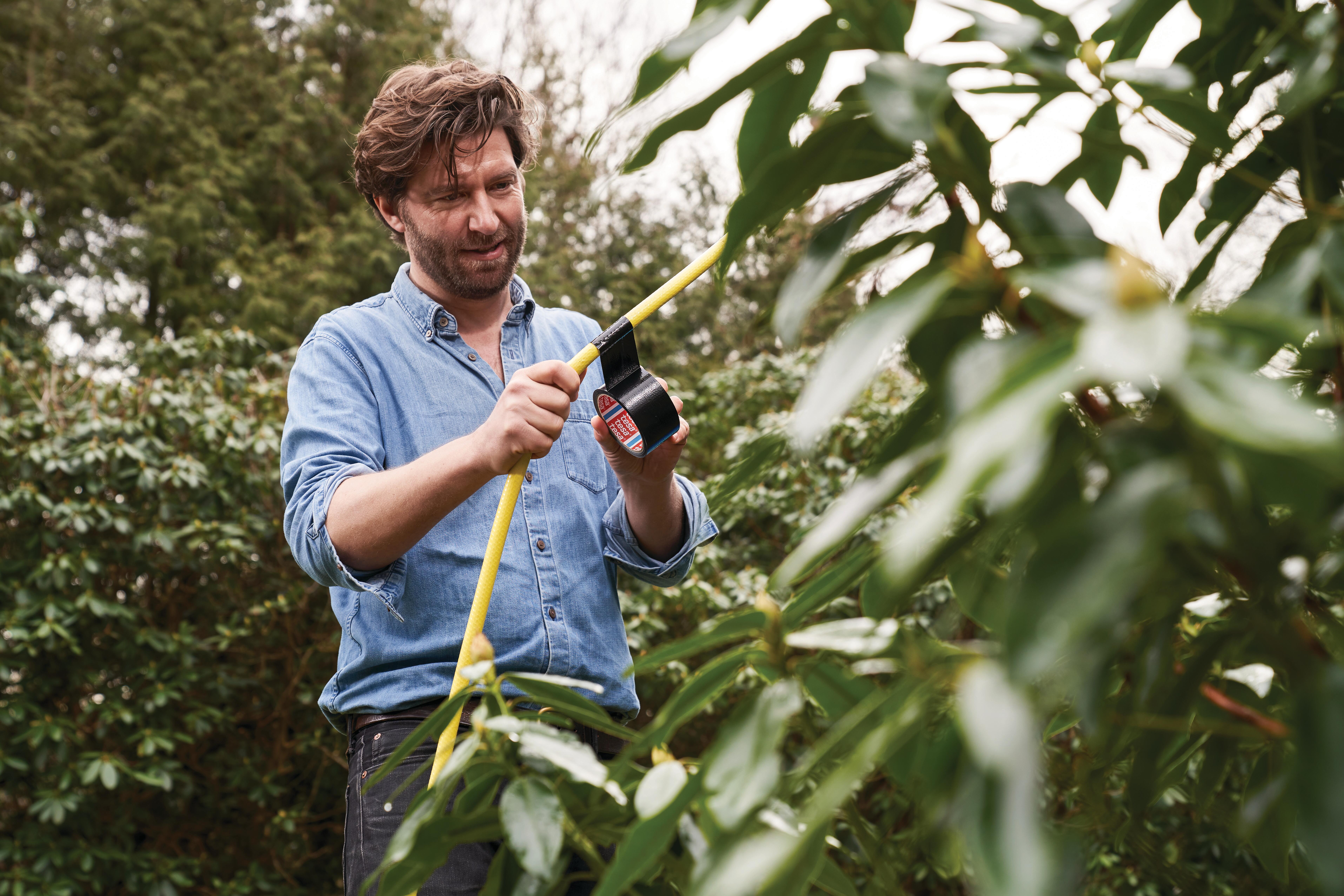 Fita de reparação 5x50 mm ExtraPower universal preto Tesa - 8