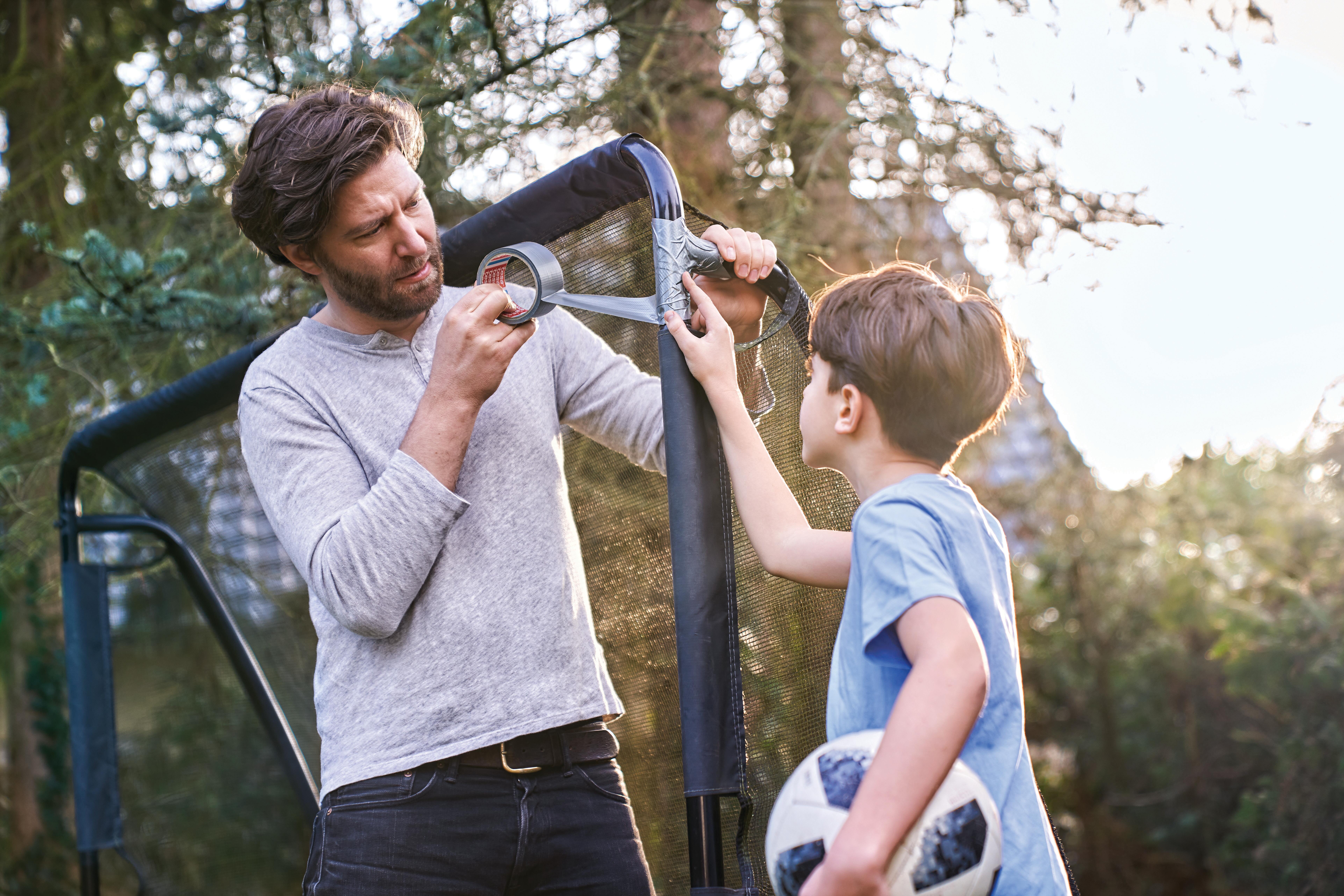 Fita de reparação 5x50 mm ExtraPower universal prata Tesa - 9