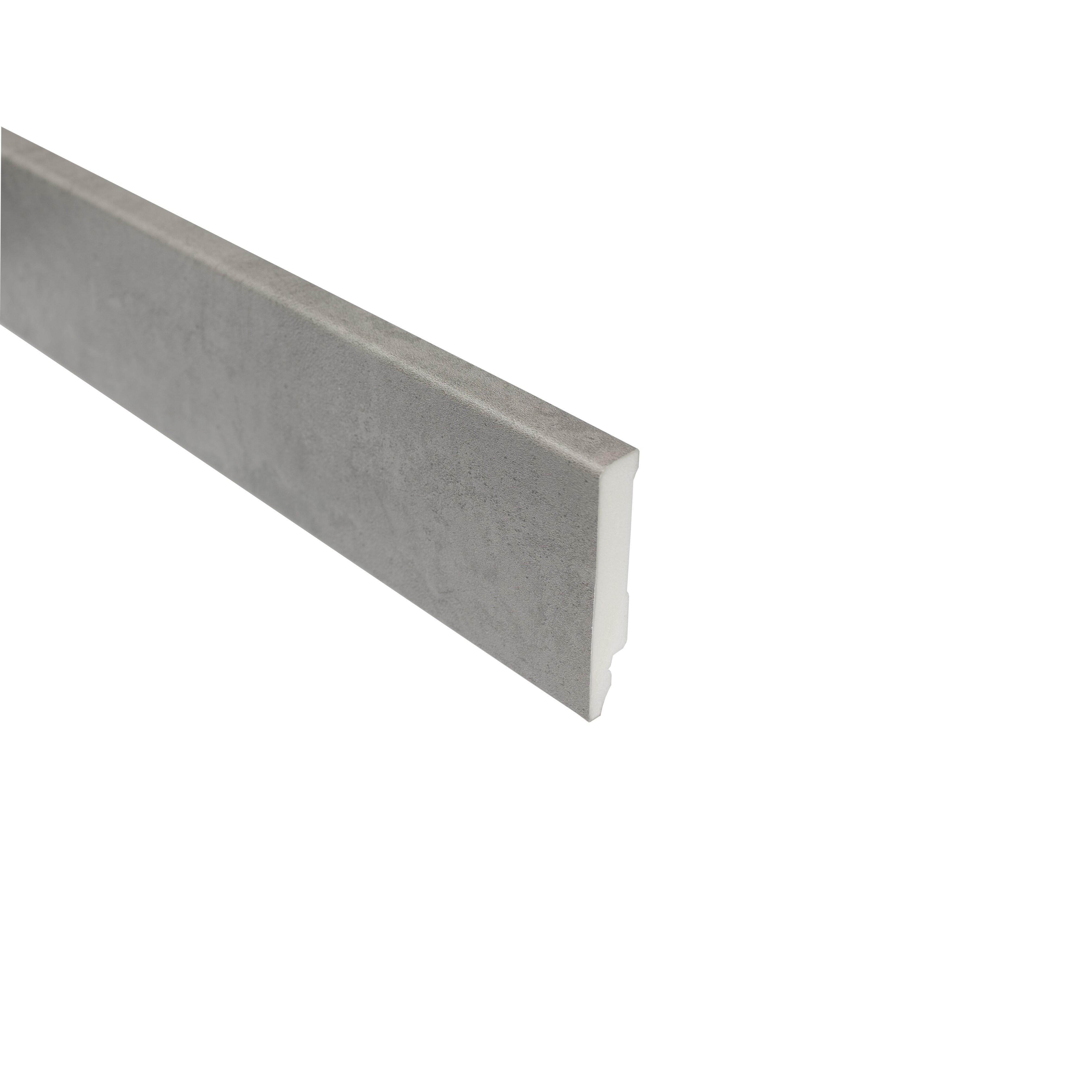 Listwa przypodłogowa polistyrenowa XPS GREY 8 cm Artens - 6